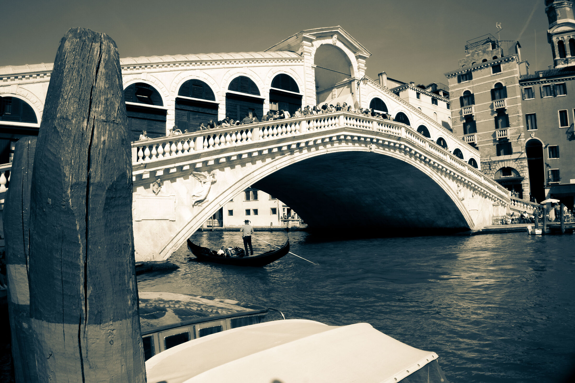 Italy, Venice, Ponte vecchio...