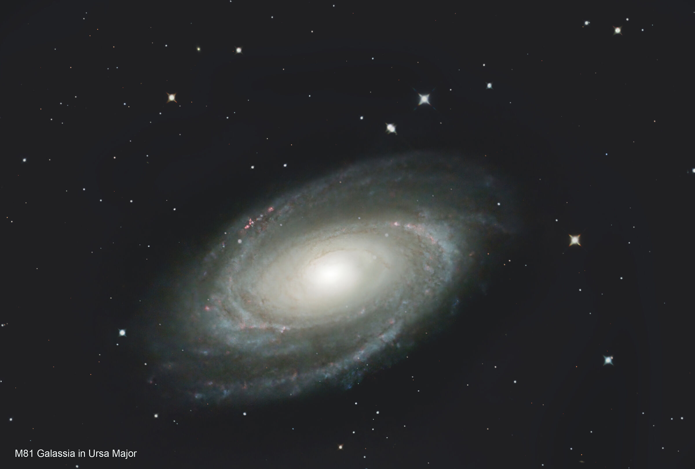 M81 galassia in Ursa Major...