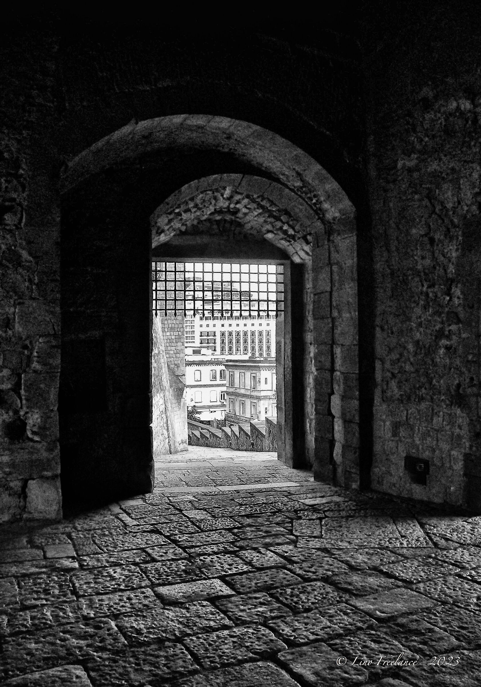 Exit vault Castel dell'Ovo -Naples-...