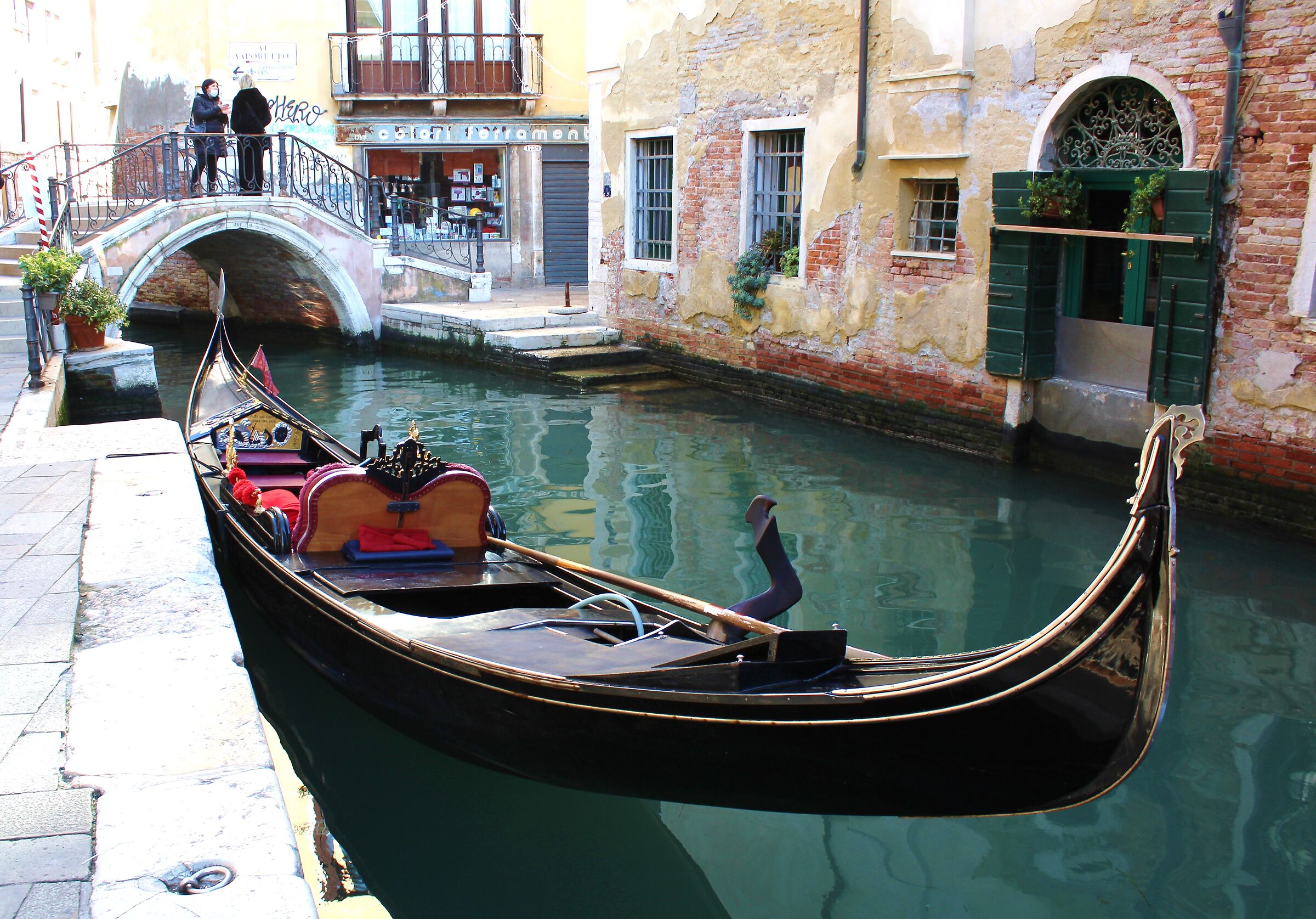 The gondola in Venice.. a classic....