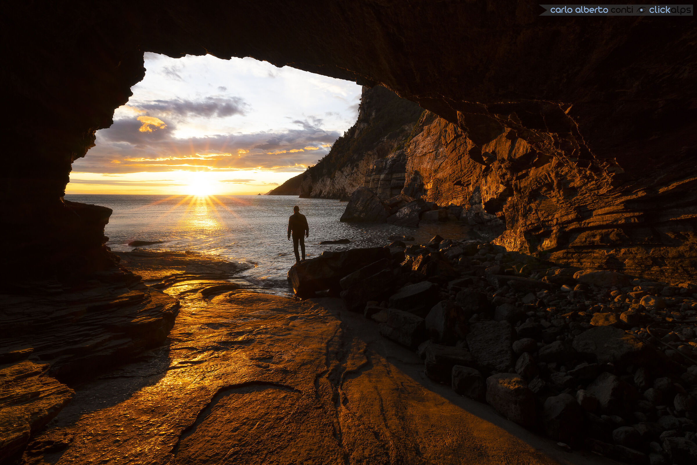 Byron's cave...