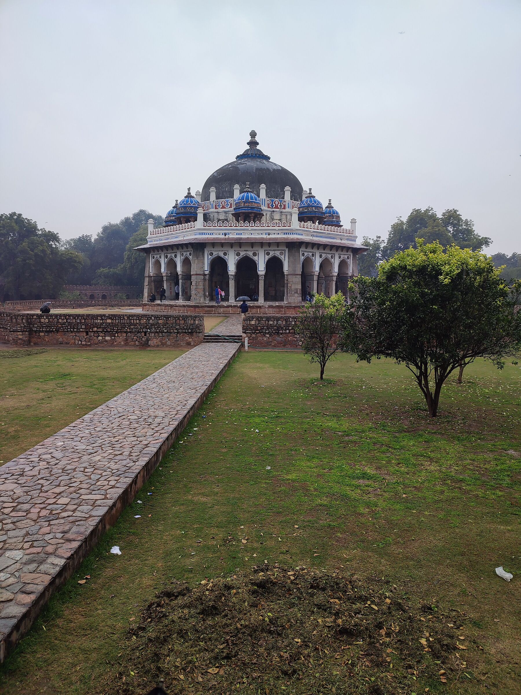 Isa Khan's garden tomb...