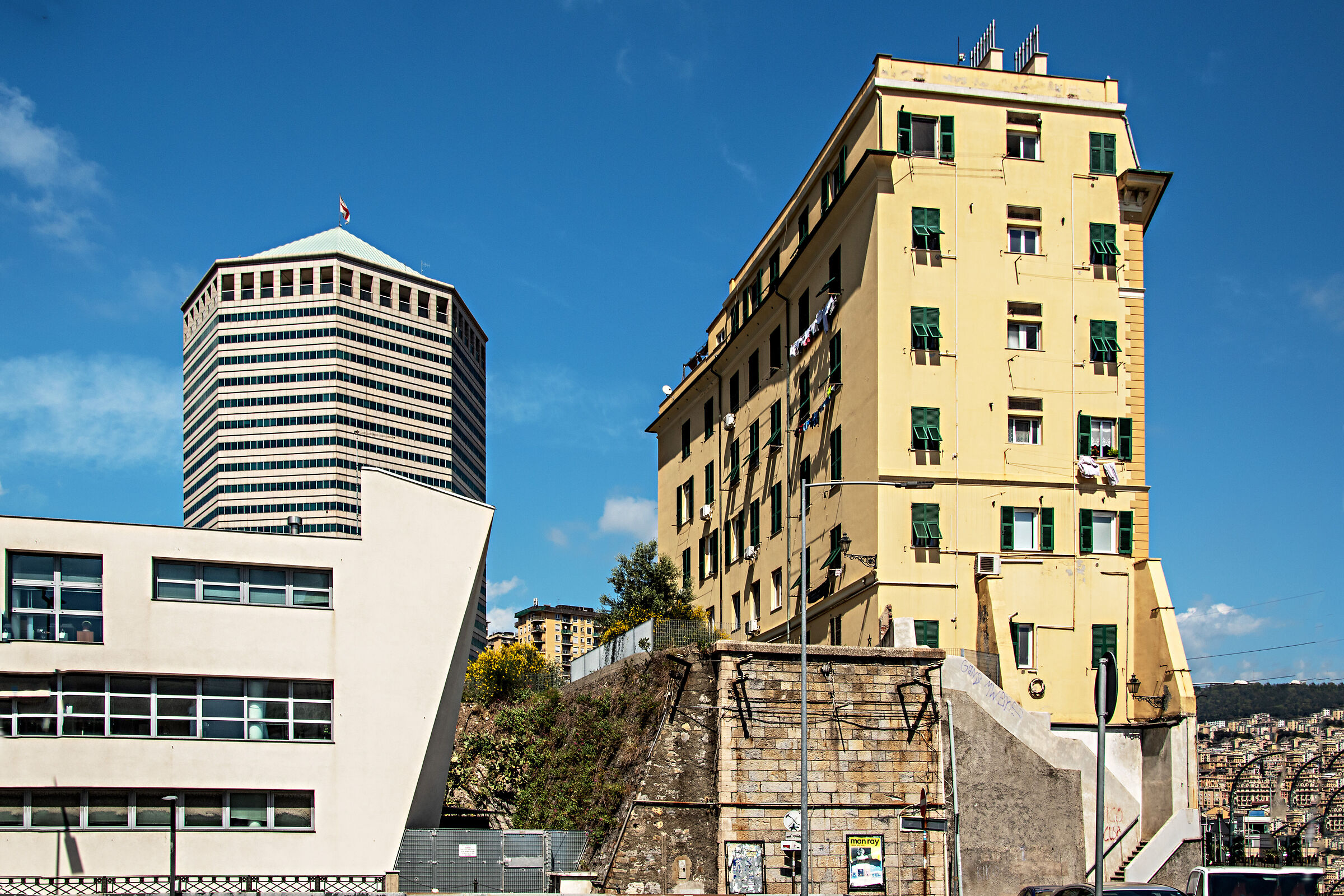 Genoa between old and new...