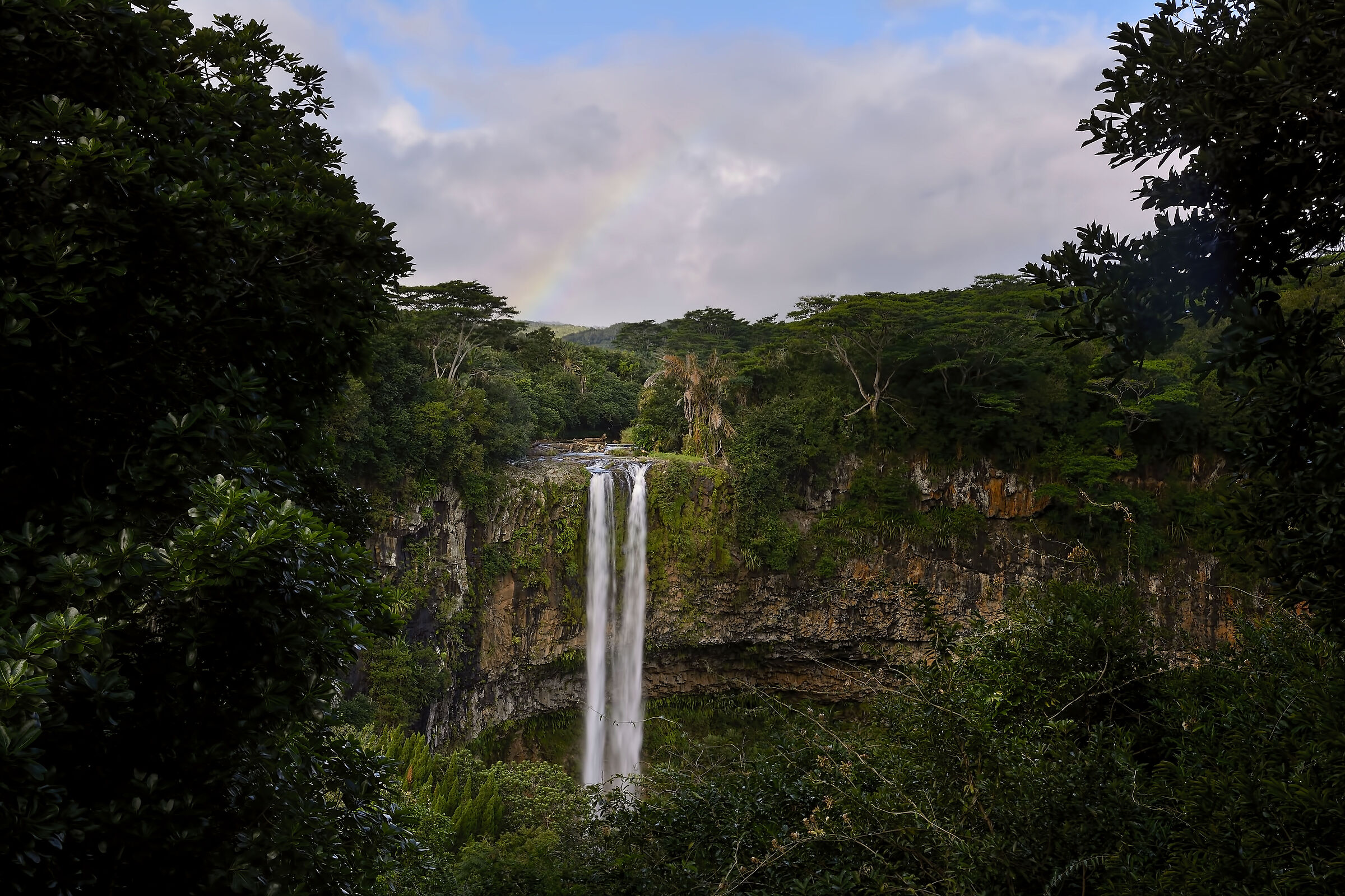 Chamarel Waterfall and the rainbow - Mauritius, Mauritius 20220615...