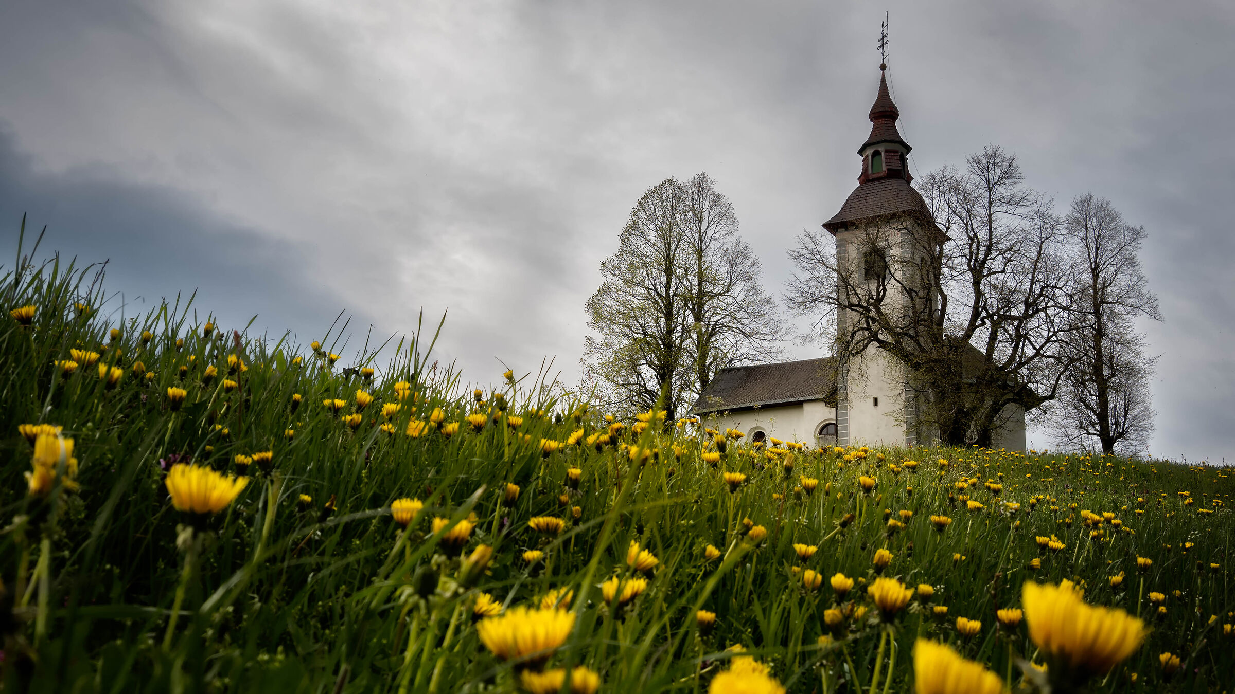 Slovenia chiesa di Sveti Tomaz...