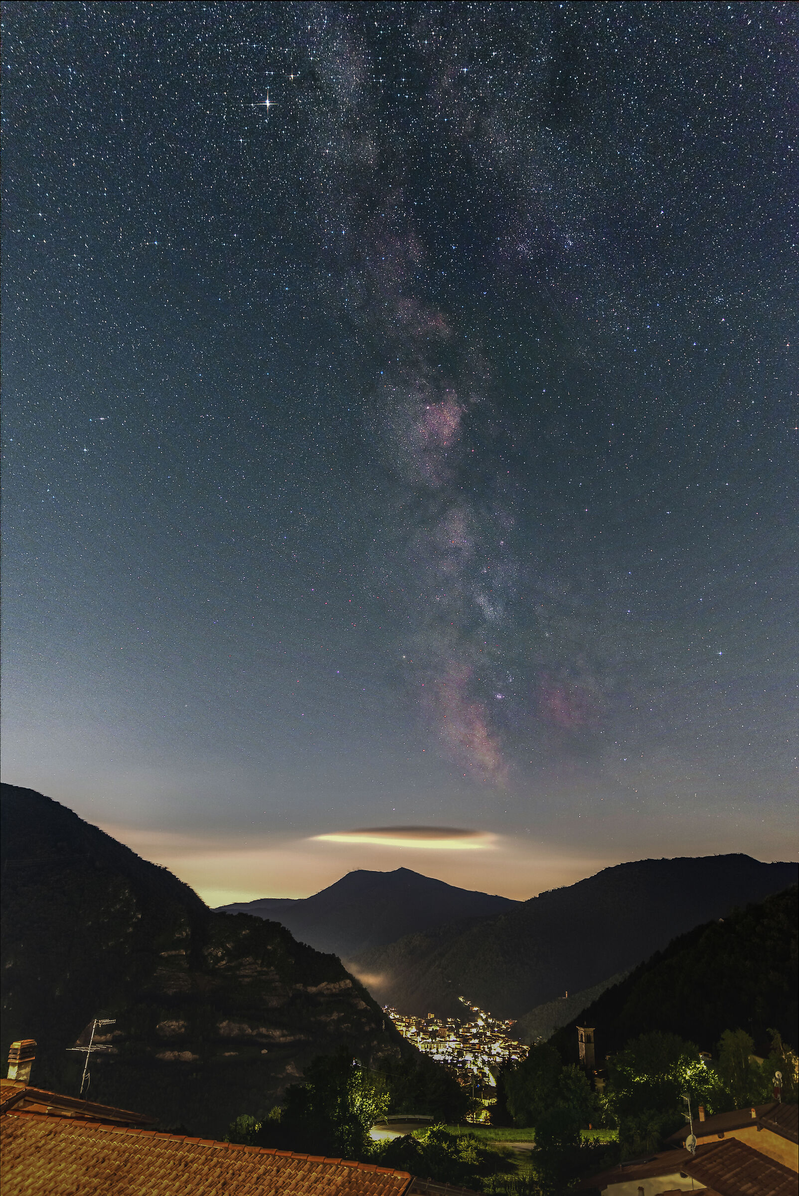 Milky Way on the Trompia Valley...