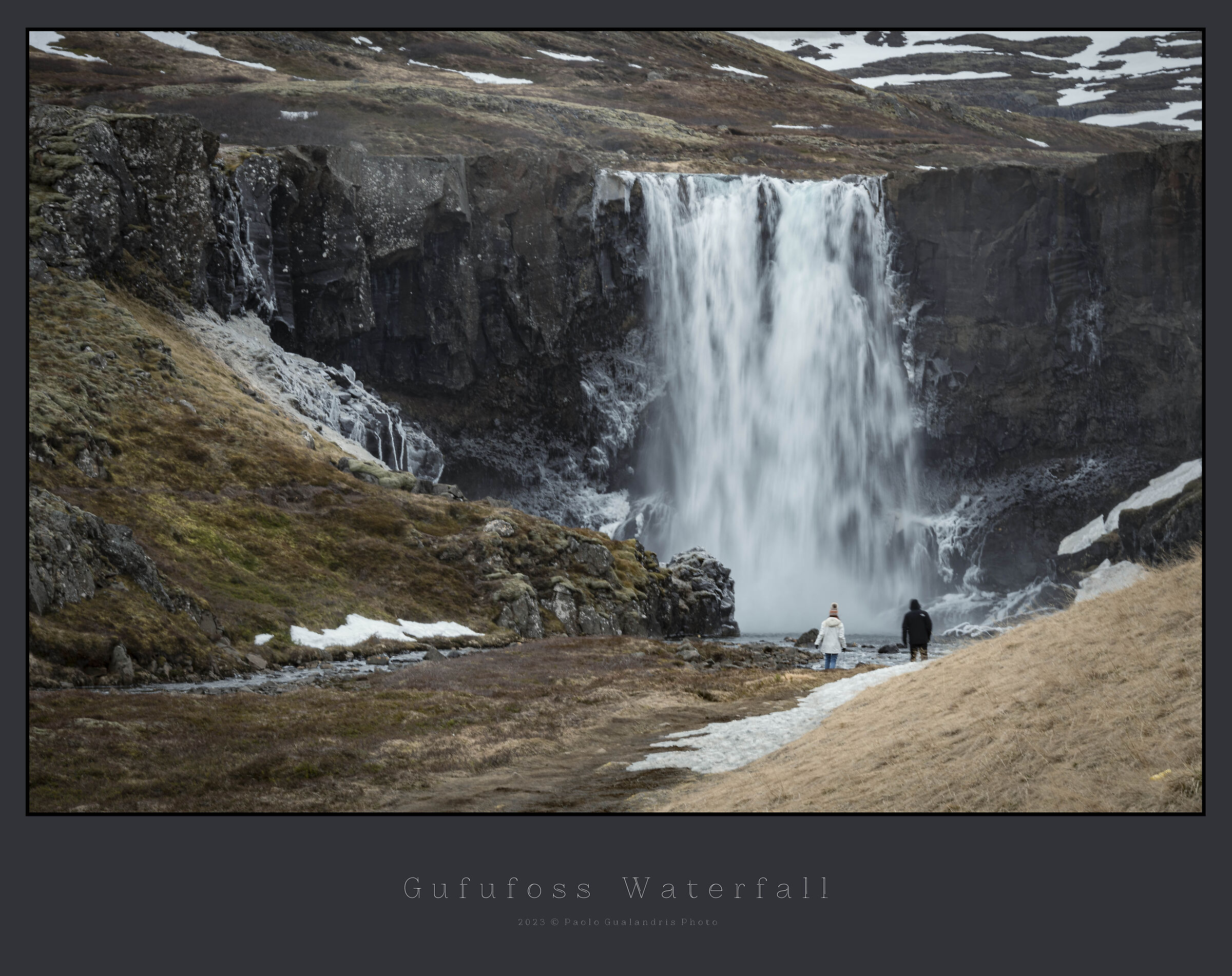 Gufufoss Waterfall...