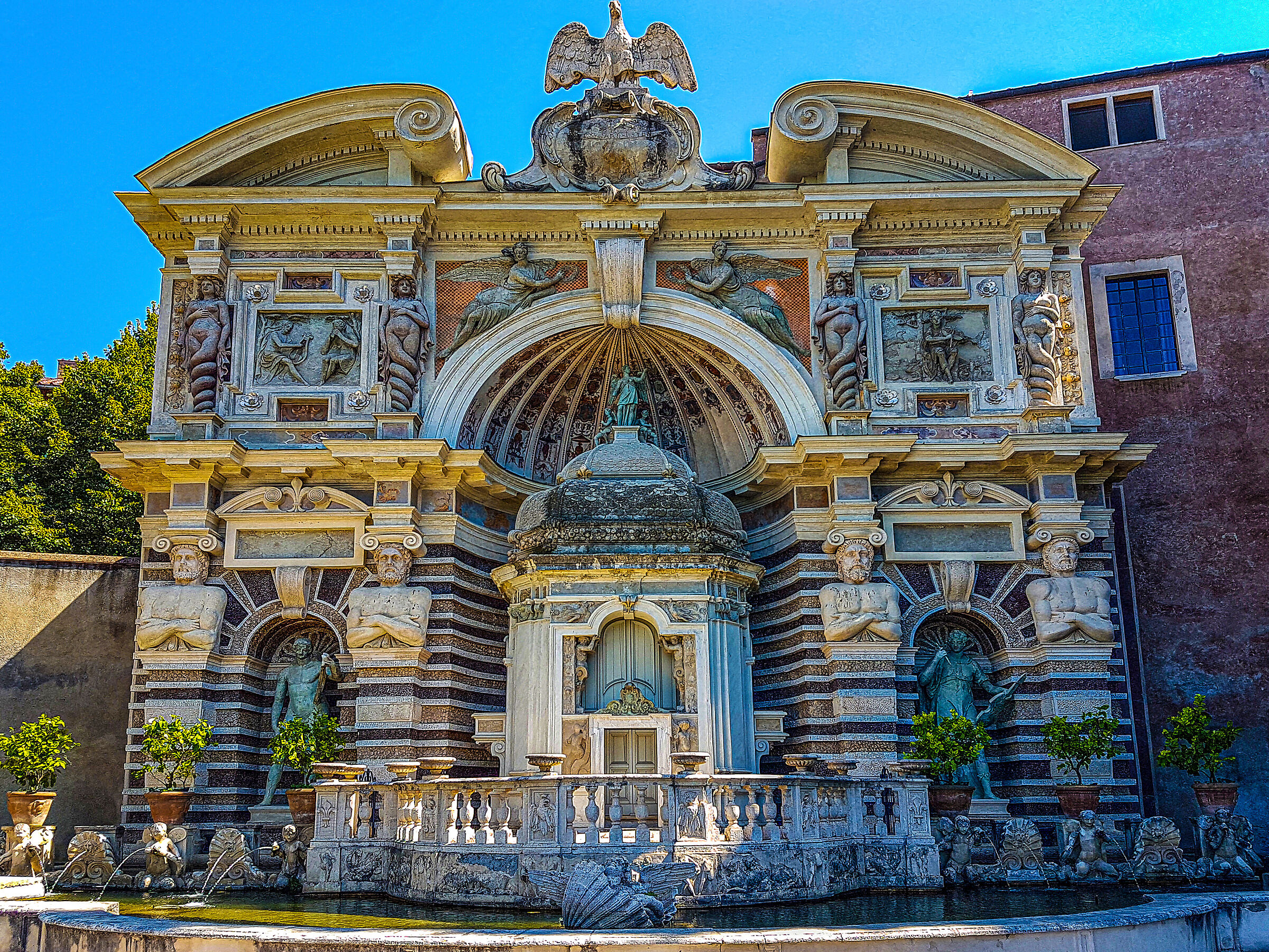 Fontana dell' organo - Villa d' Este (Tivoli)...