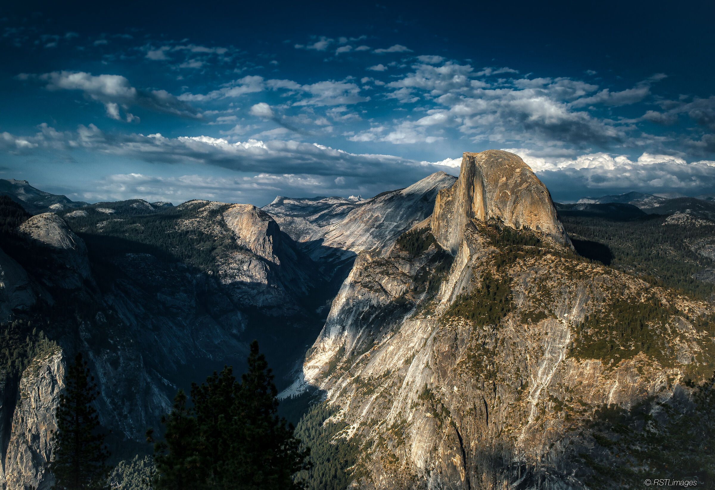 Half Dome from Glacier Point...