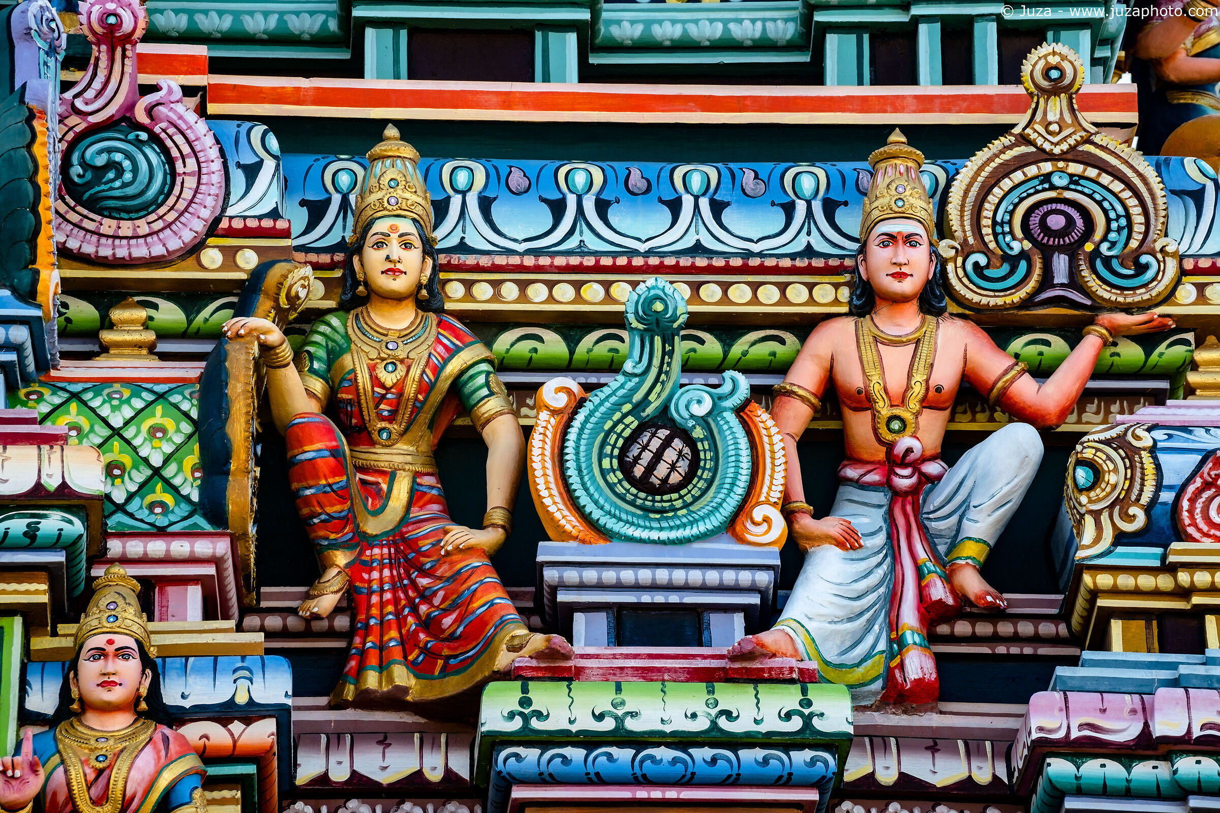 Riot of colors, Sri Draubadi Ammen Temple...