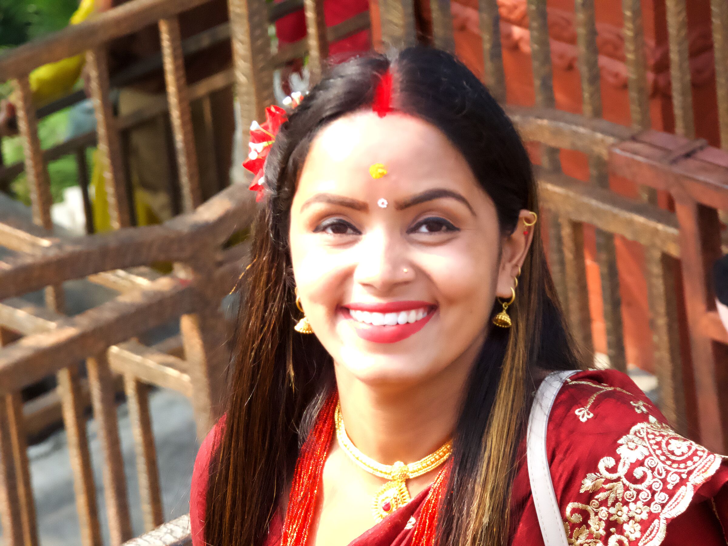 Nepali killing smile...