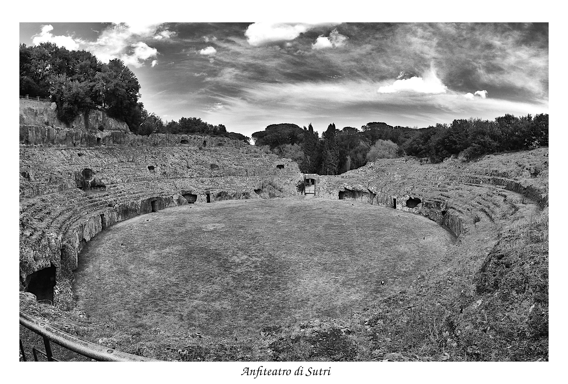 Roman amphitheatre of Sutri...