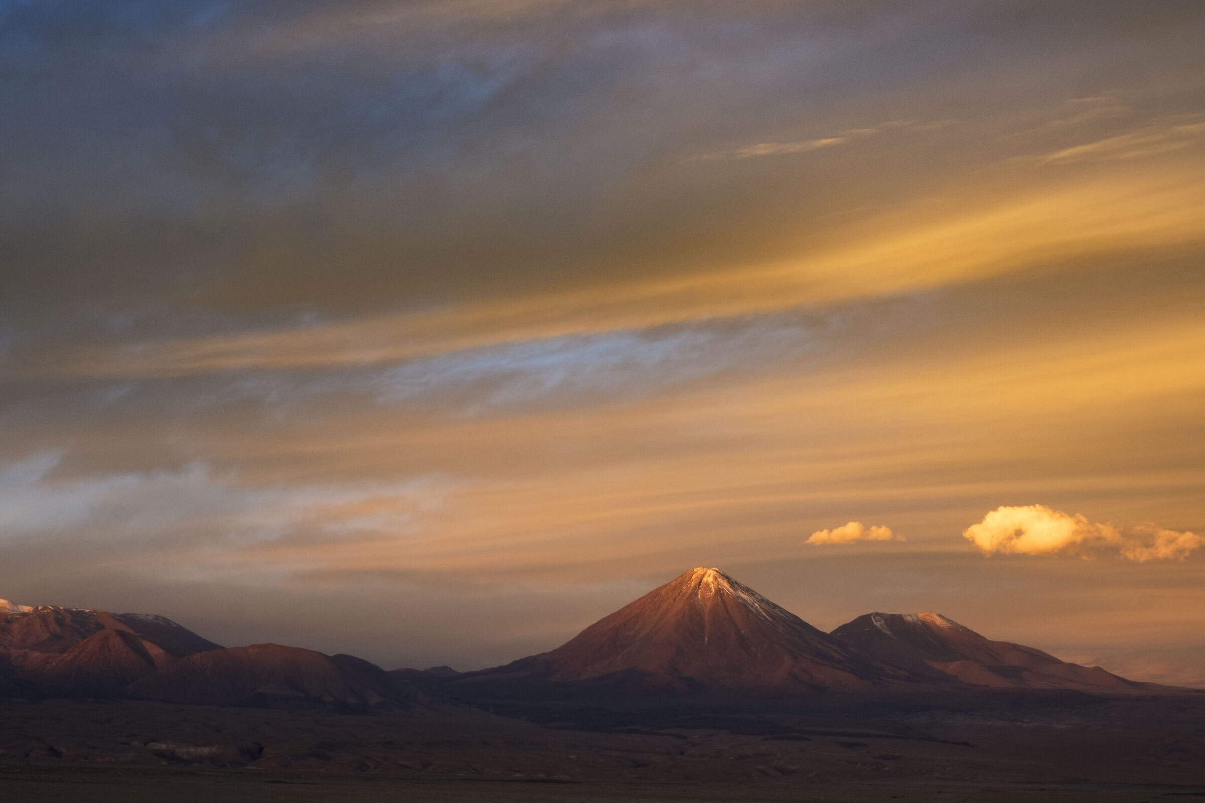 Sunset in San Pedro de Atacama...