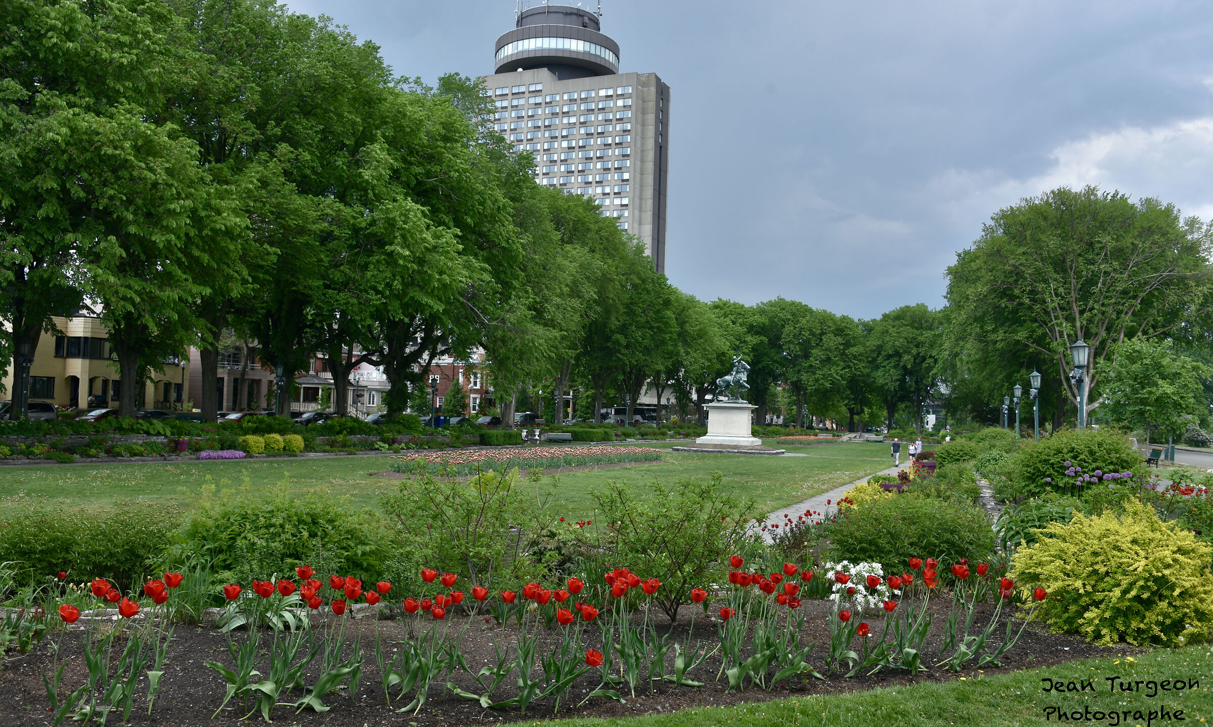 Tulipani sotto i riflettori, Quebec Park...