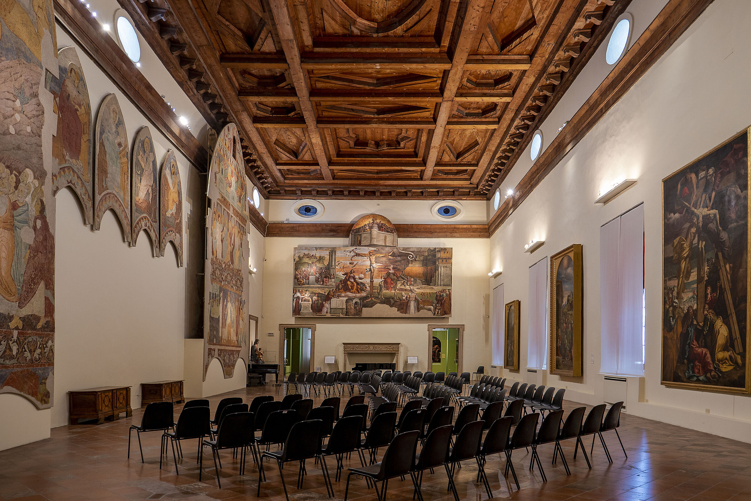 Hall of Palazzo dei Diamanti - Ferrara...