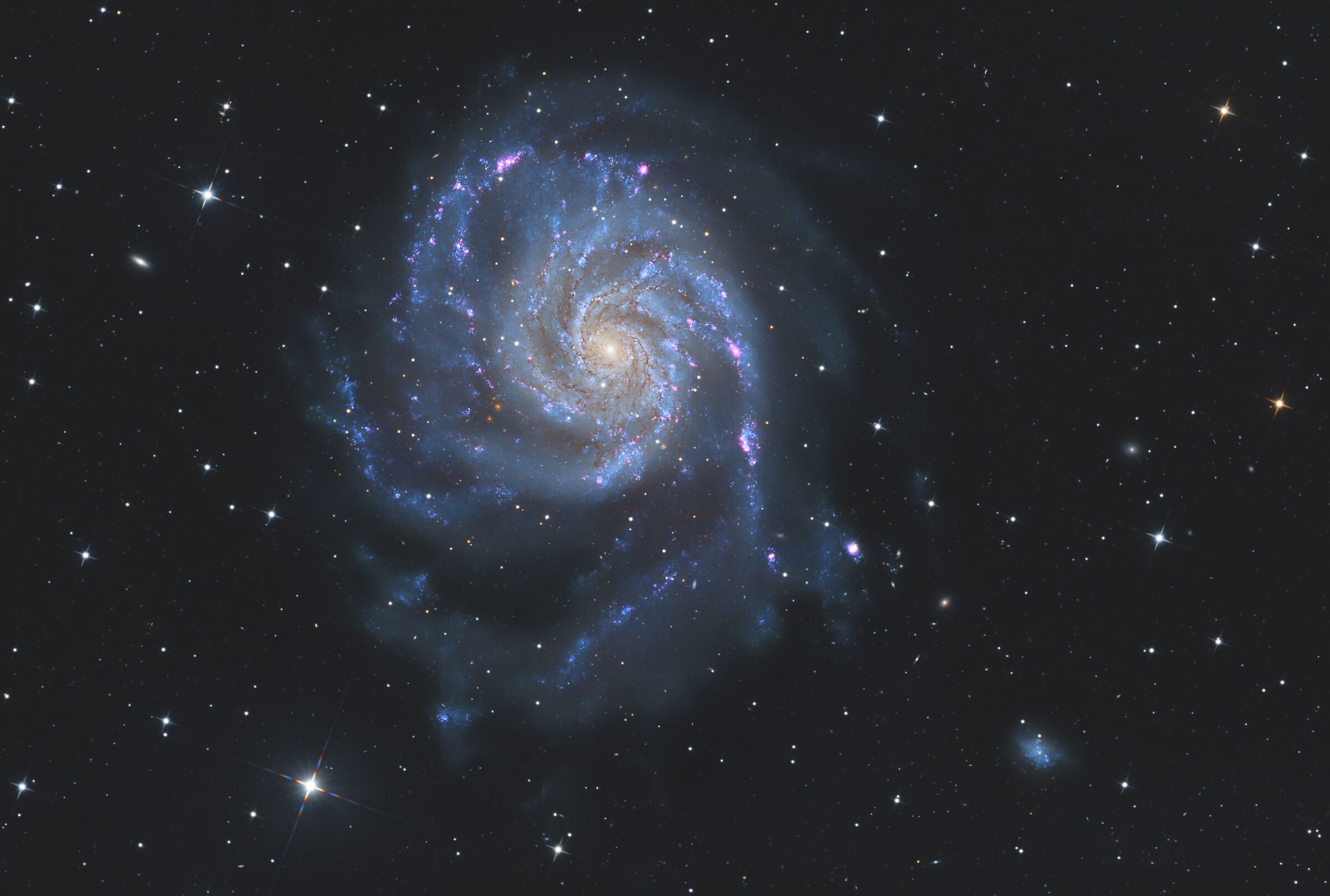 M101 - Pinwheel Galaxy...