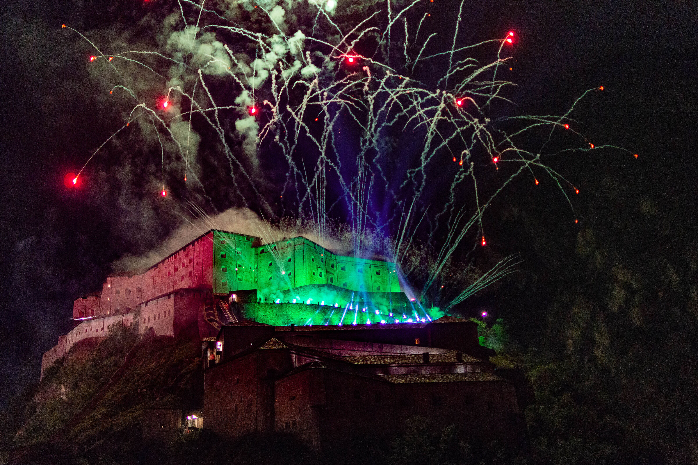 The fort in celebration...