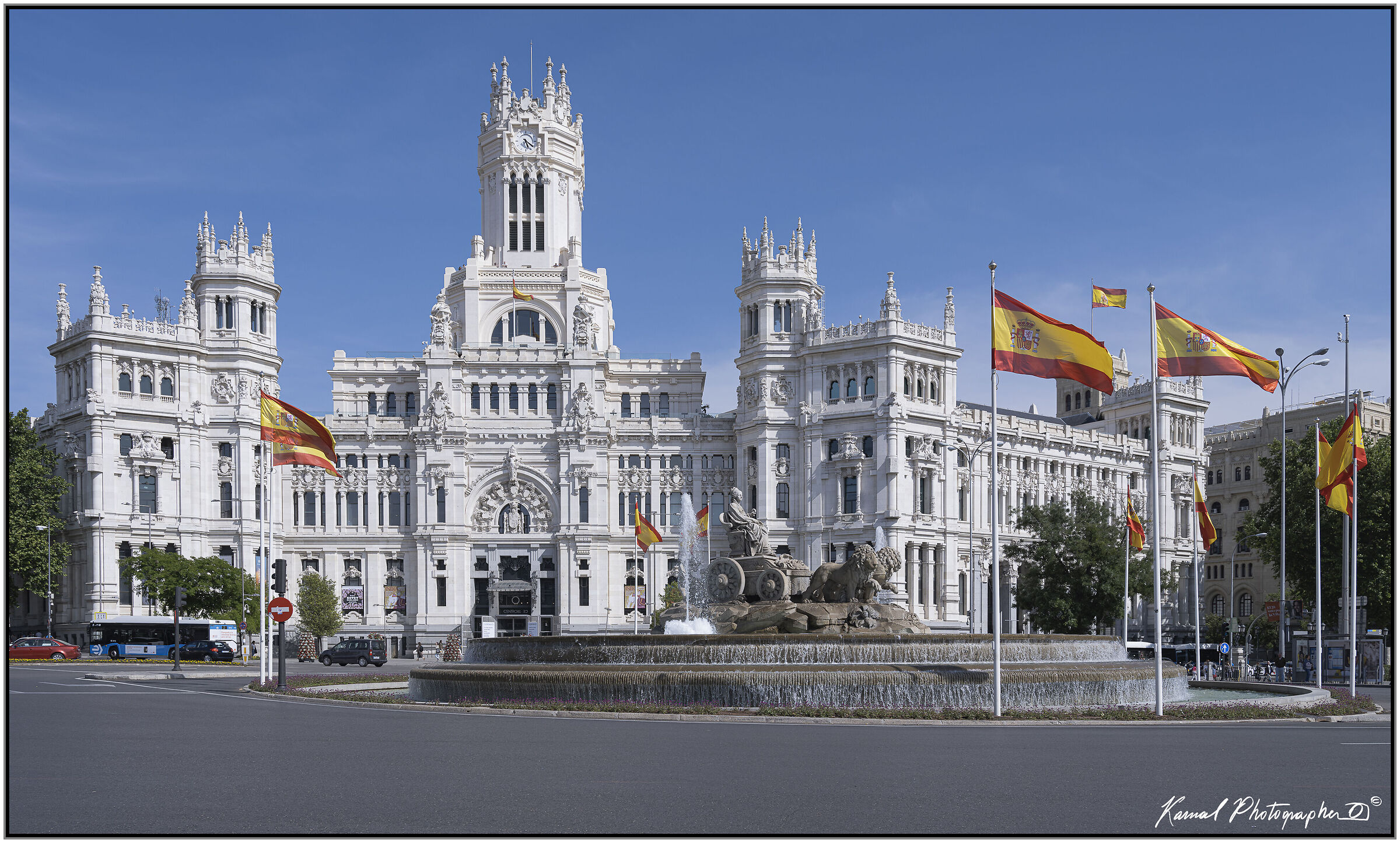 Palace of Cybele Madrid...