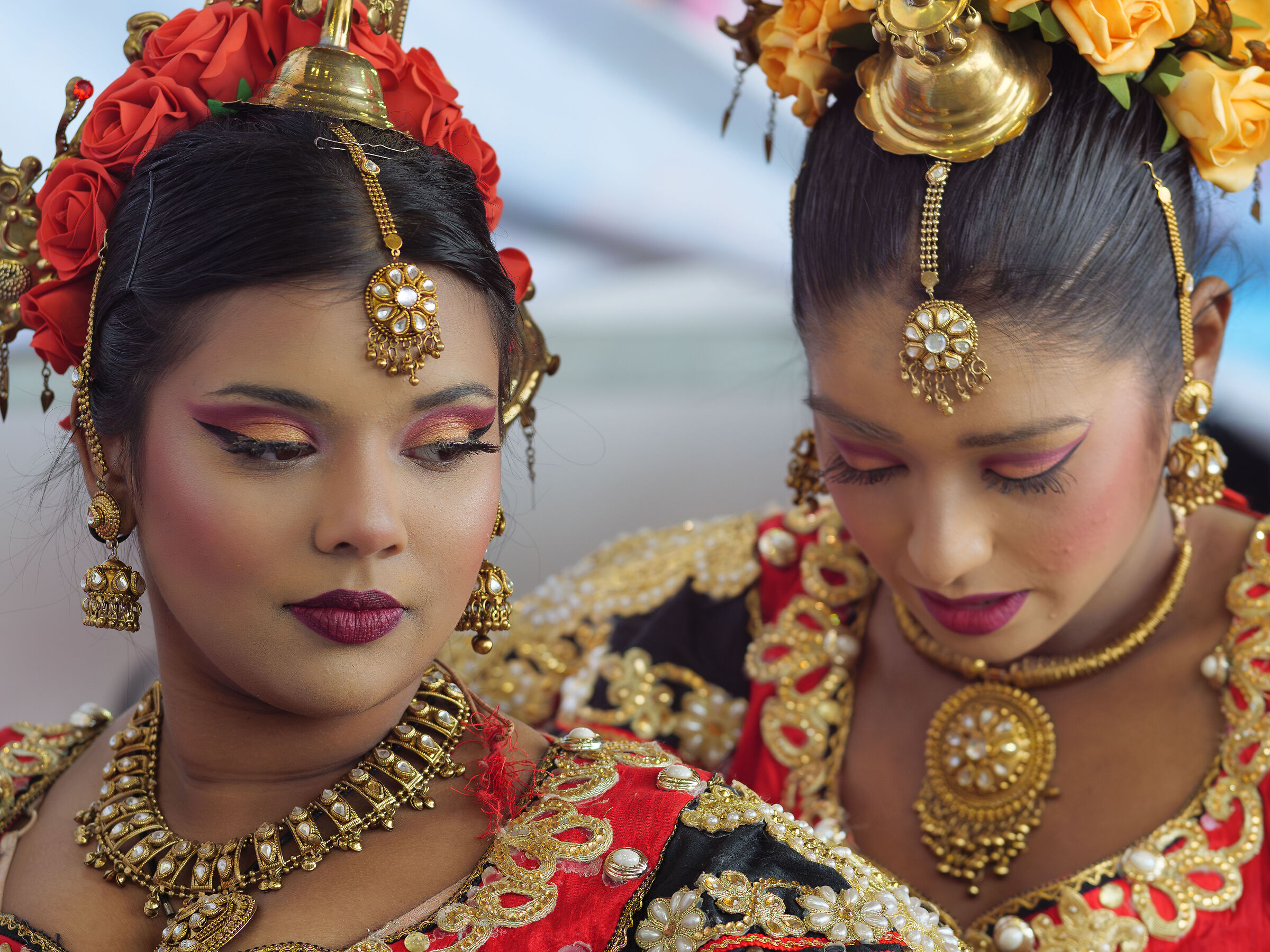 Indian dancers....