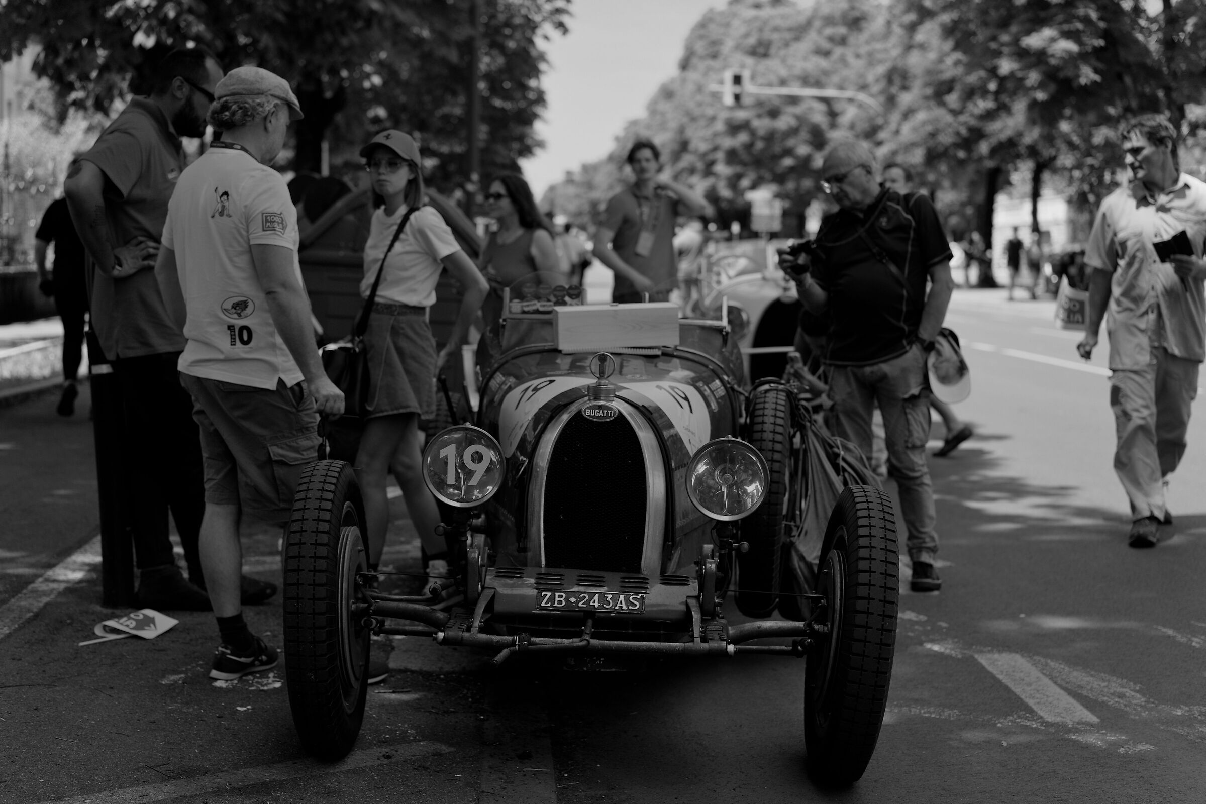 Il fascino della Bugatti...