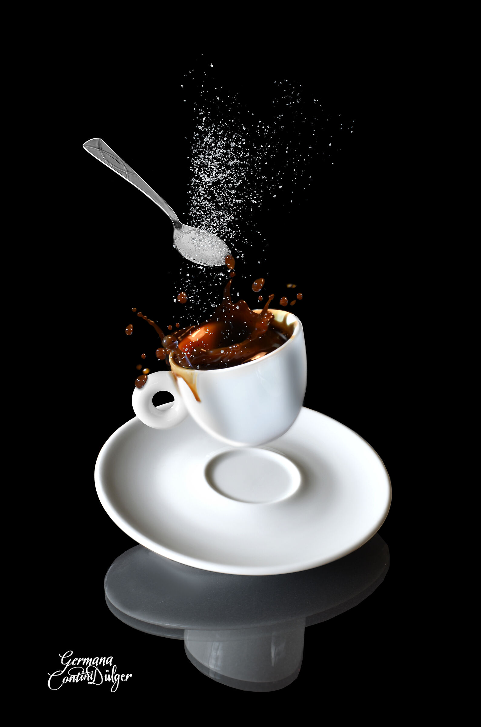 Coffee explosion...