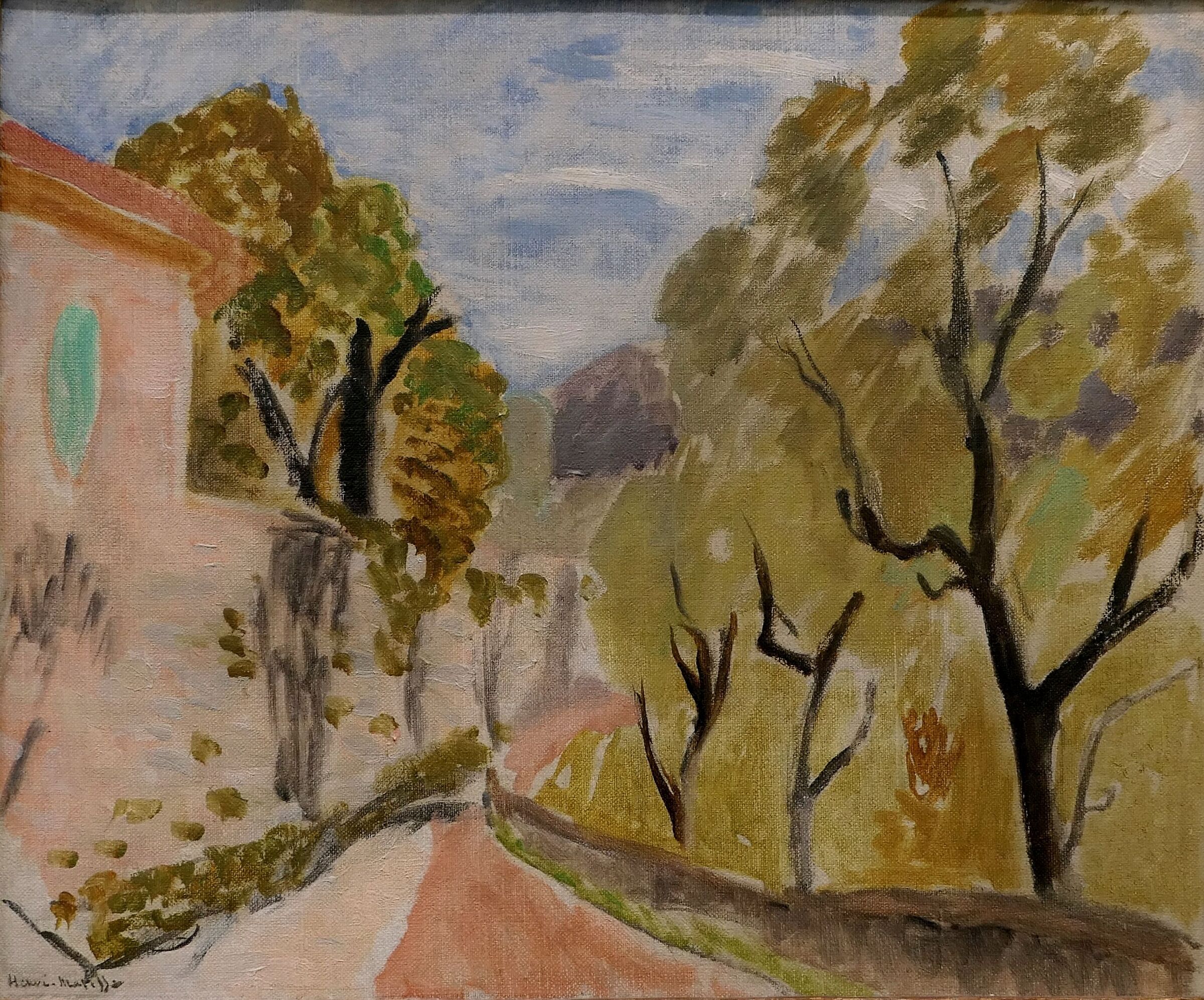 Henri Matisse " The Road at Noon (1919)...