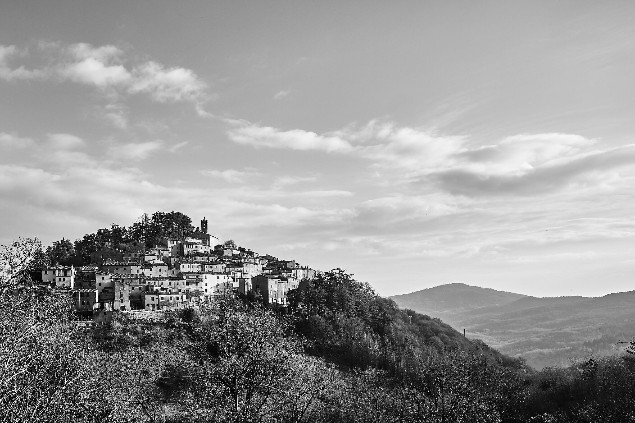 Gerfalco Town of Montieri...