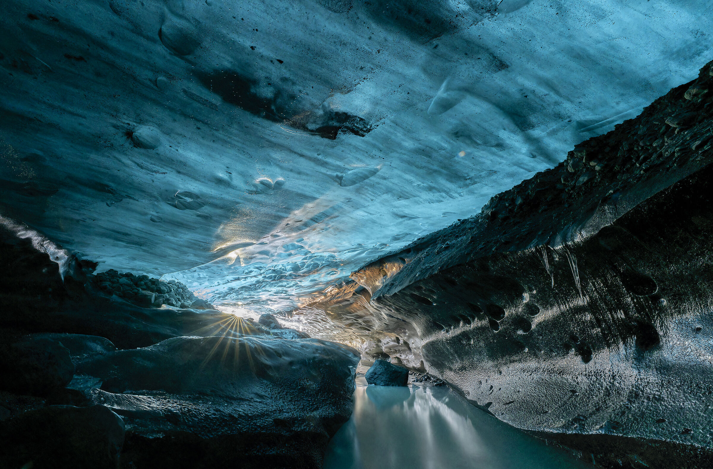 Sapphire Ice Cave...