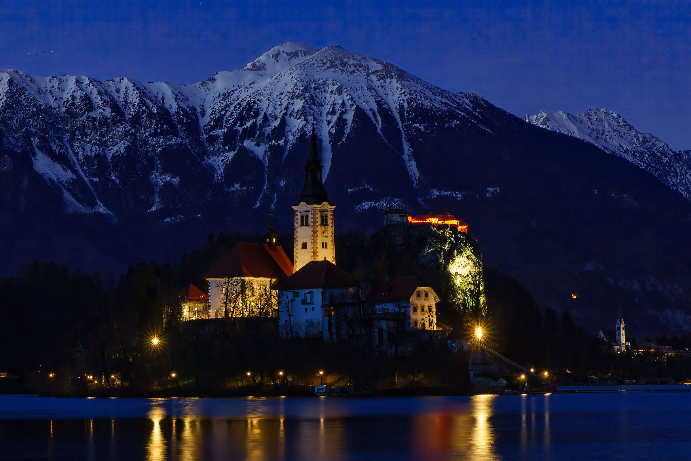 Bled now blue...