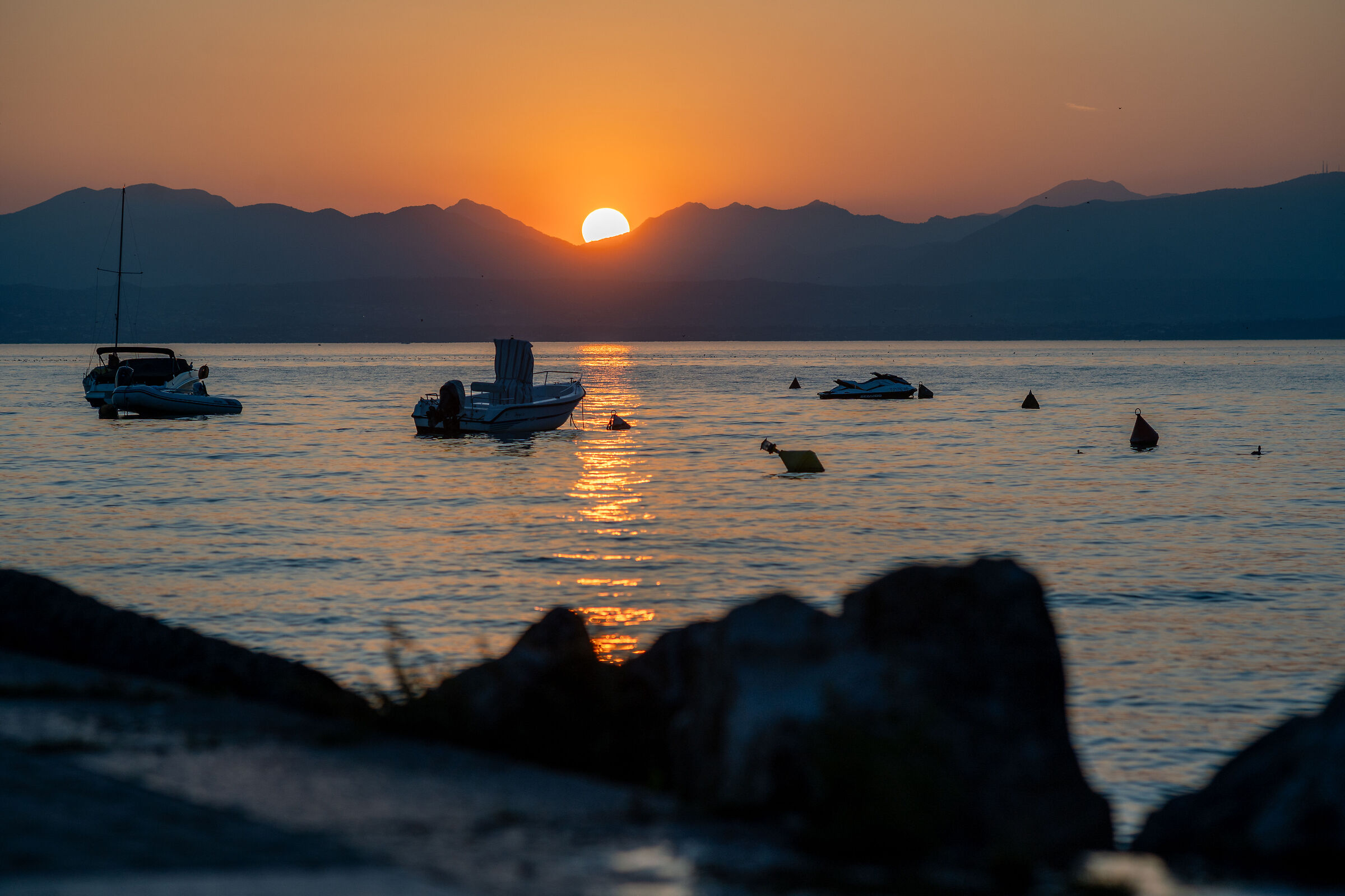 Sunset @ Garda Lake...