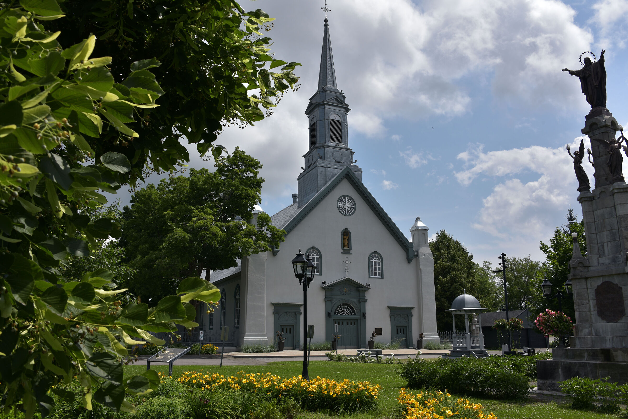 Chiesa di campagna, Saint-Augustin, periferia di Quebec City...