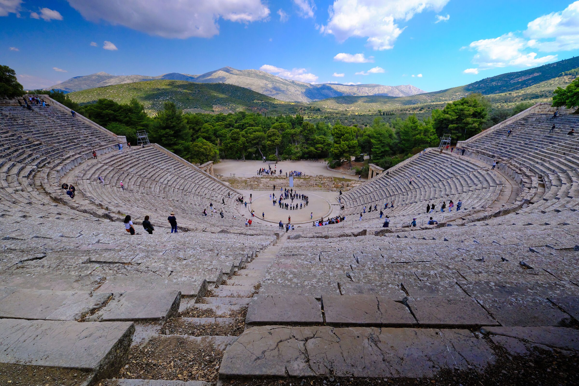 2023 Classical Greece - the great theater of Epidaurus...