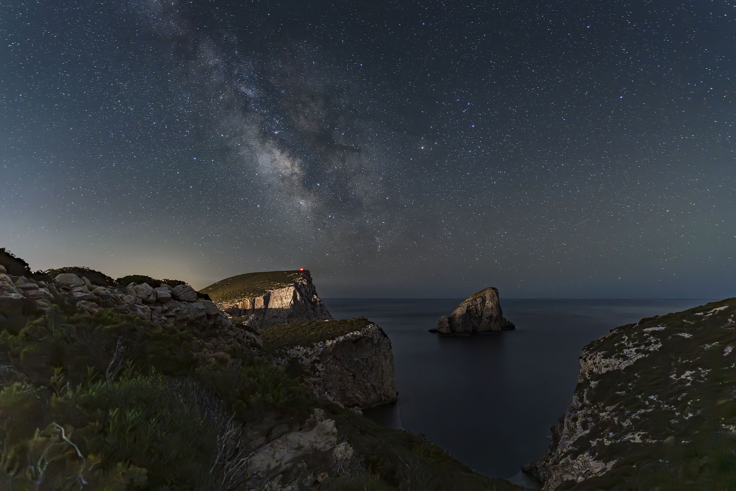 Milky Way on Capo Caccia...