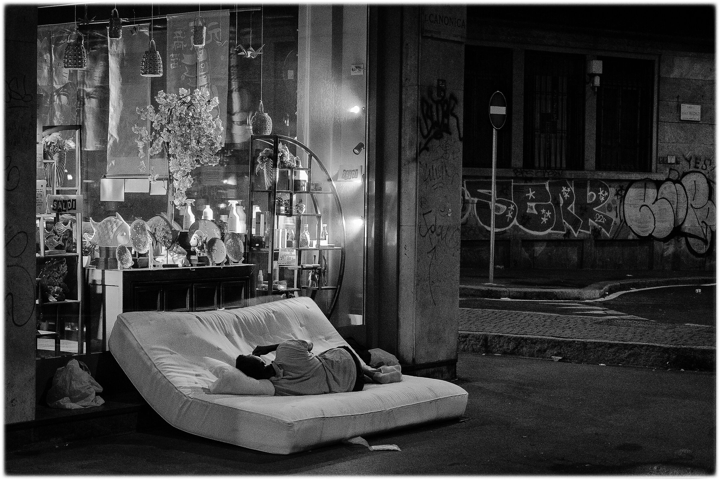 Milano: Dolce dormire...