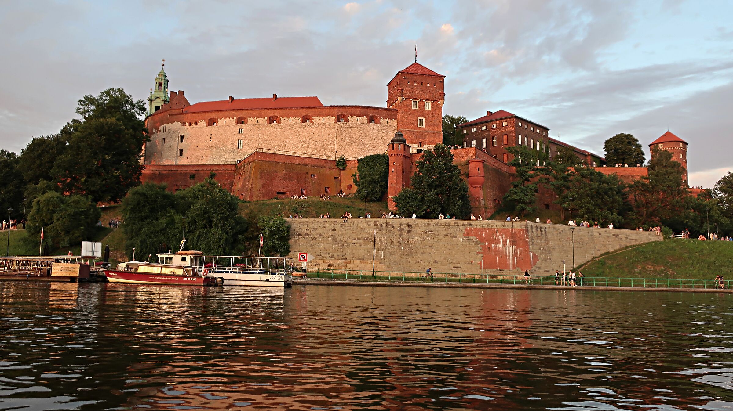 Wawel Castle and the Vistula...