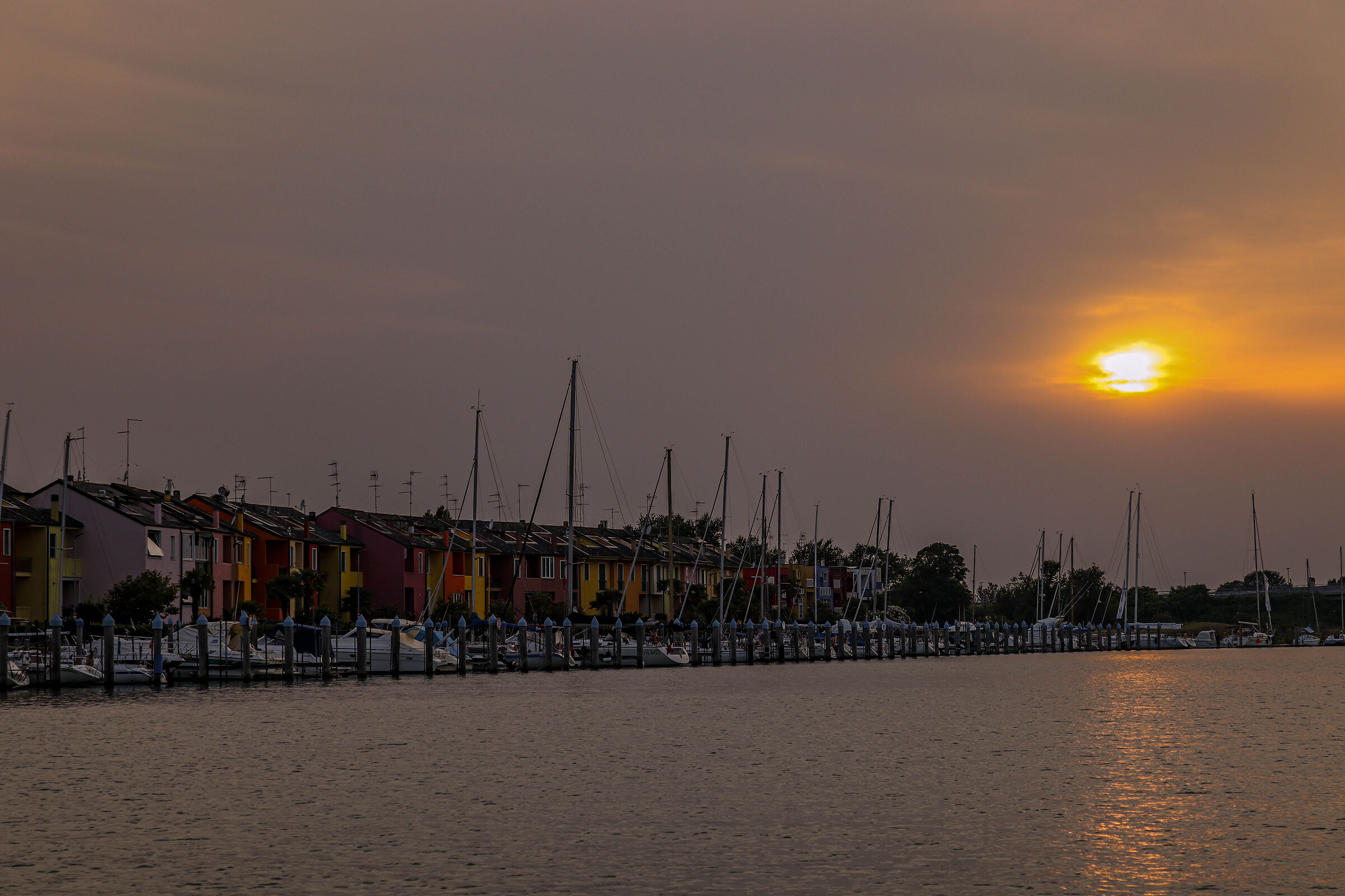 Sunset in Caorle...