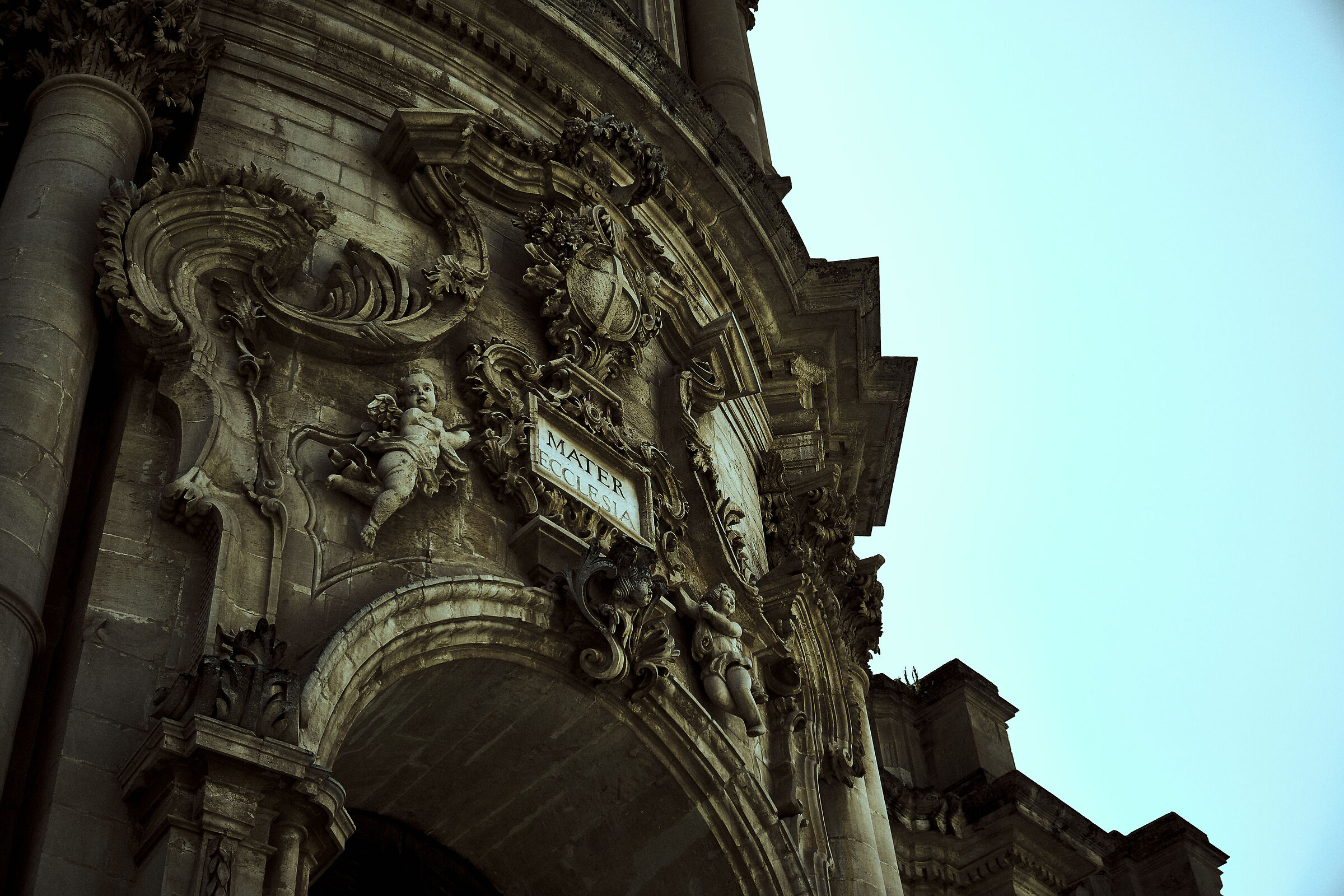 Details of Modica Baroque...