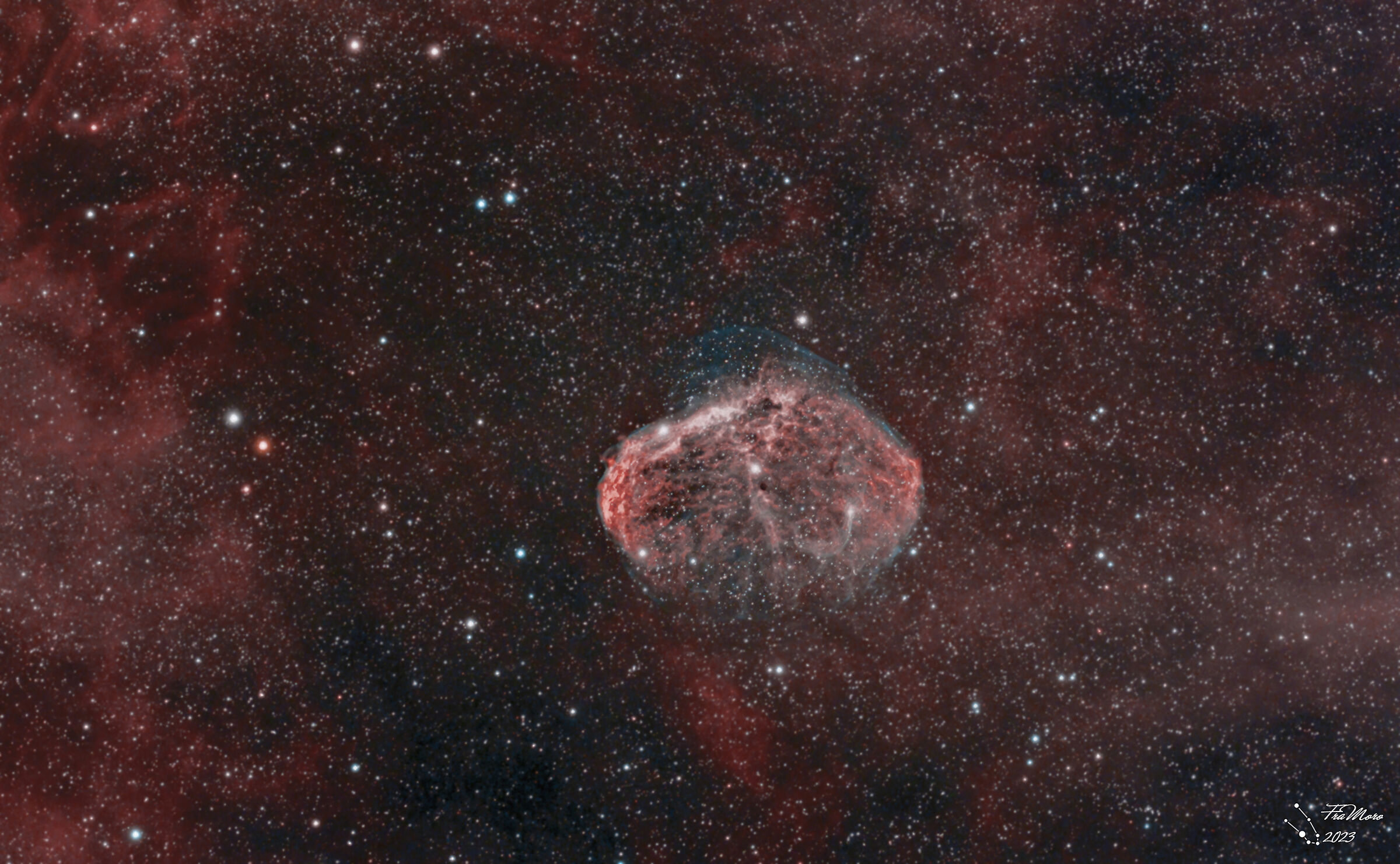 Rising Nebula and WR136...