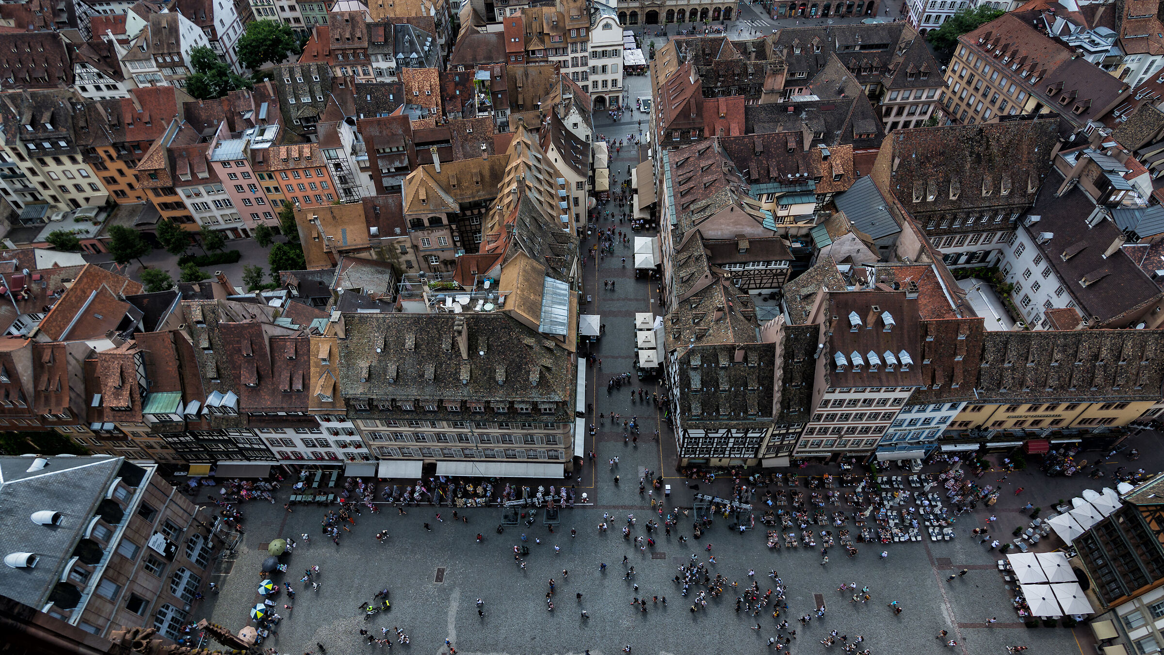 Strasbourg from above...