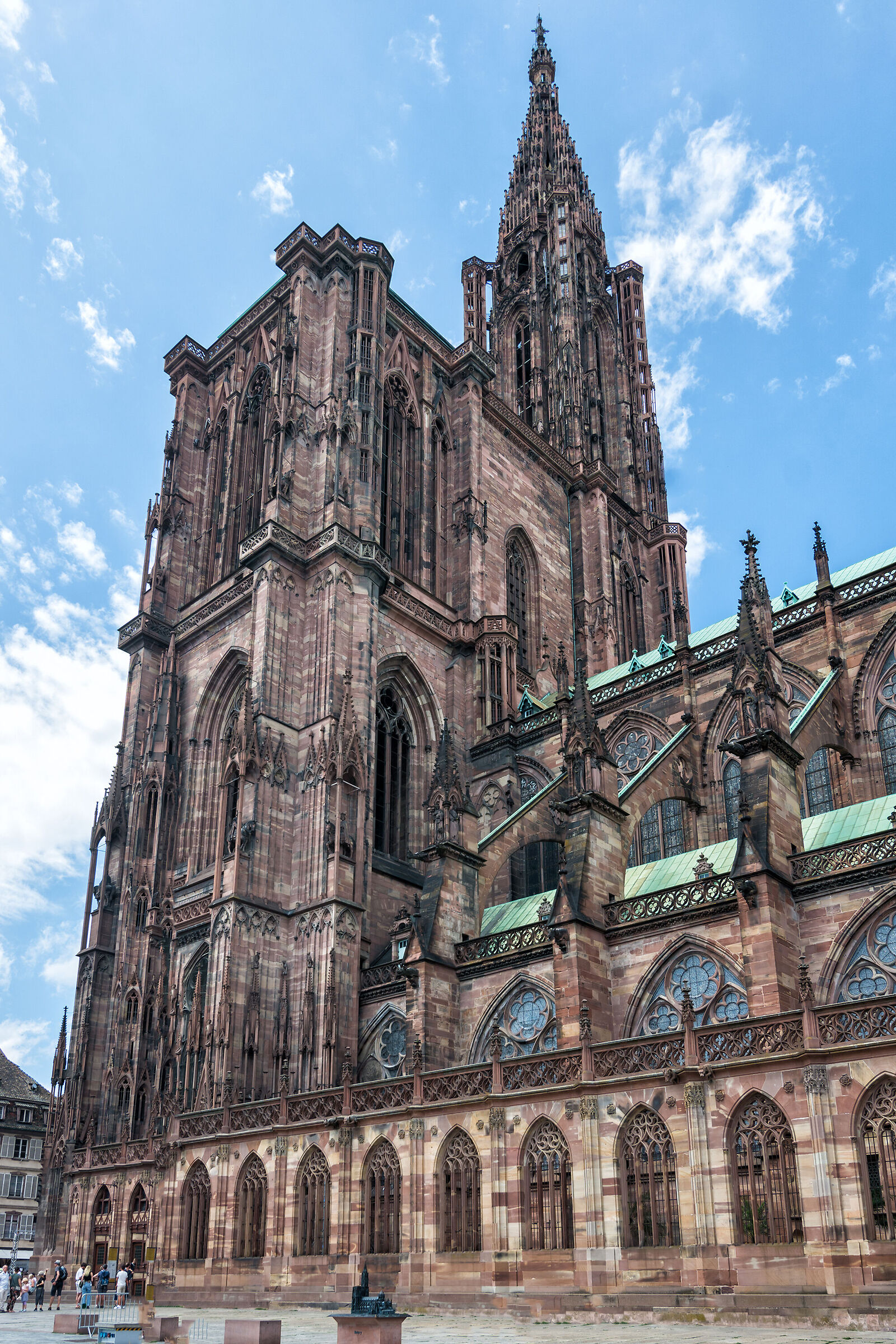 The grandeur of Strasbourg Cathedral...