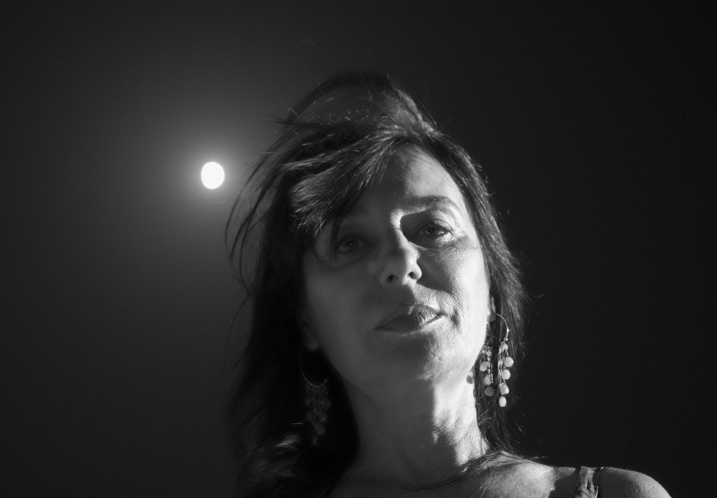 Carla and her moon...