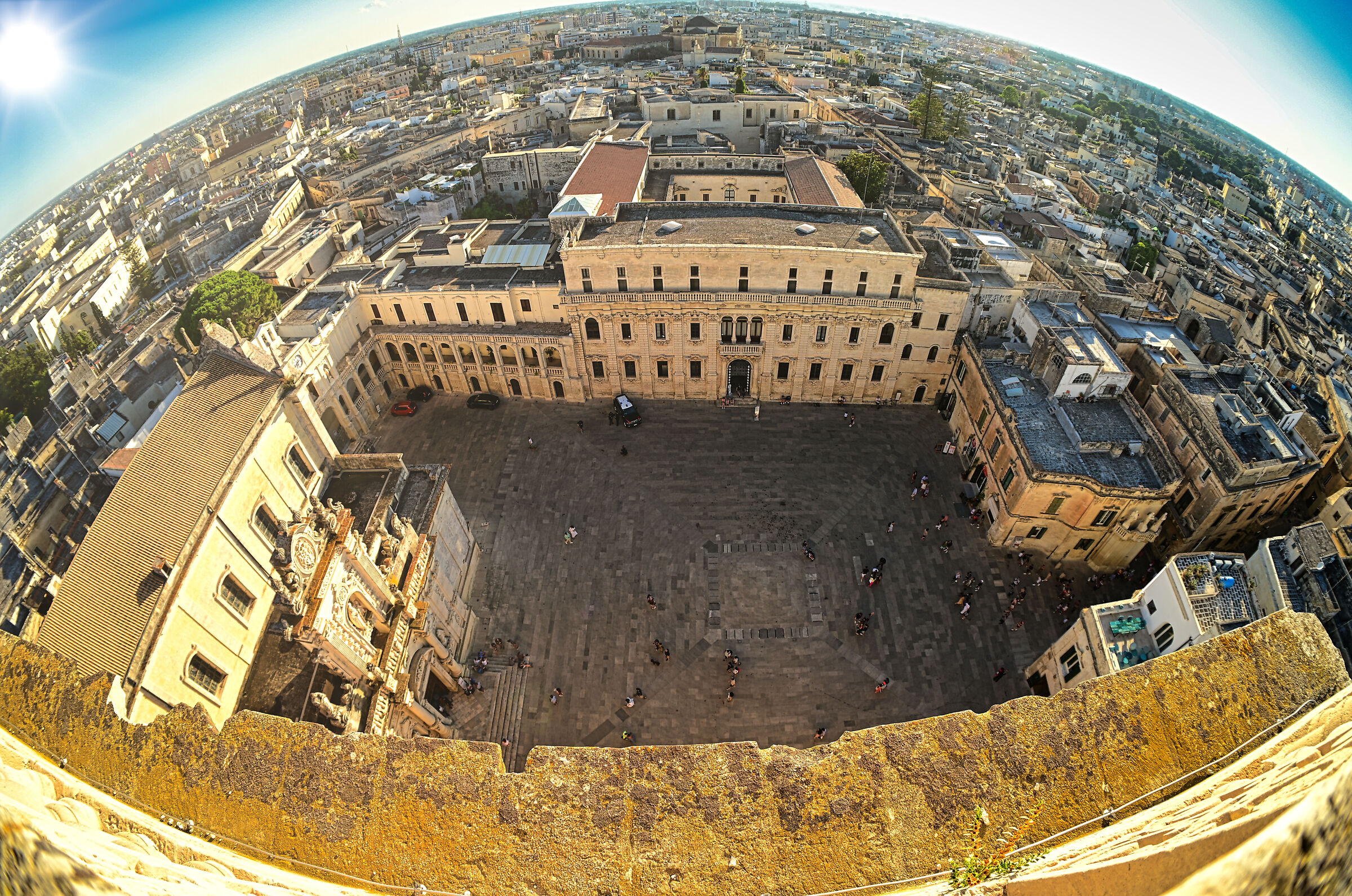 Lecce from the bell tower...