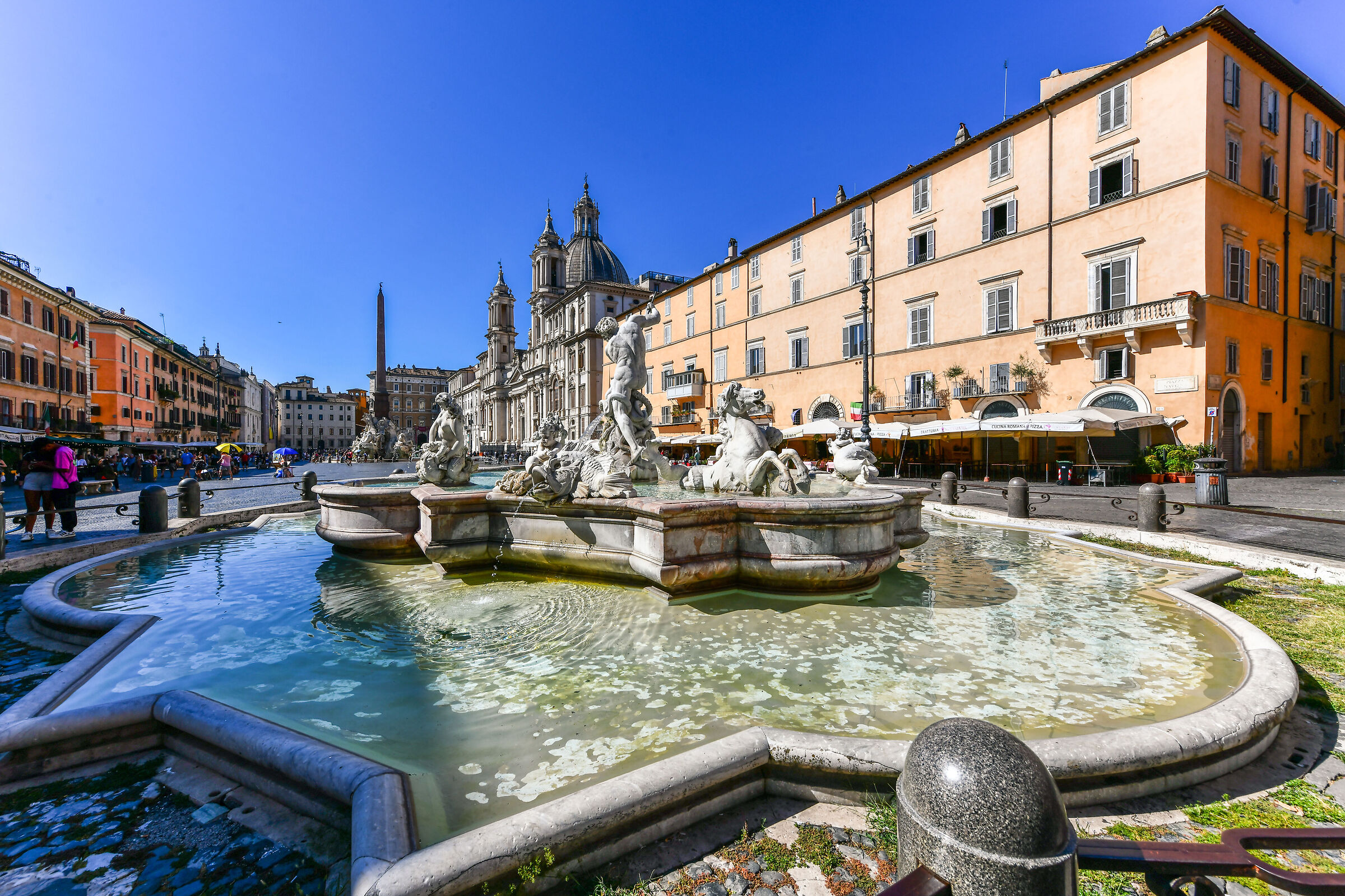 Rome Ferragostana-Fountain of Neptune, P.za Navona...