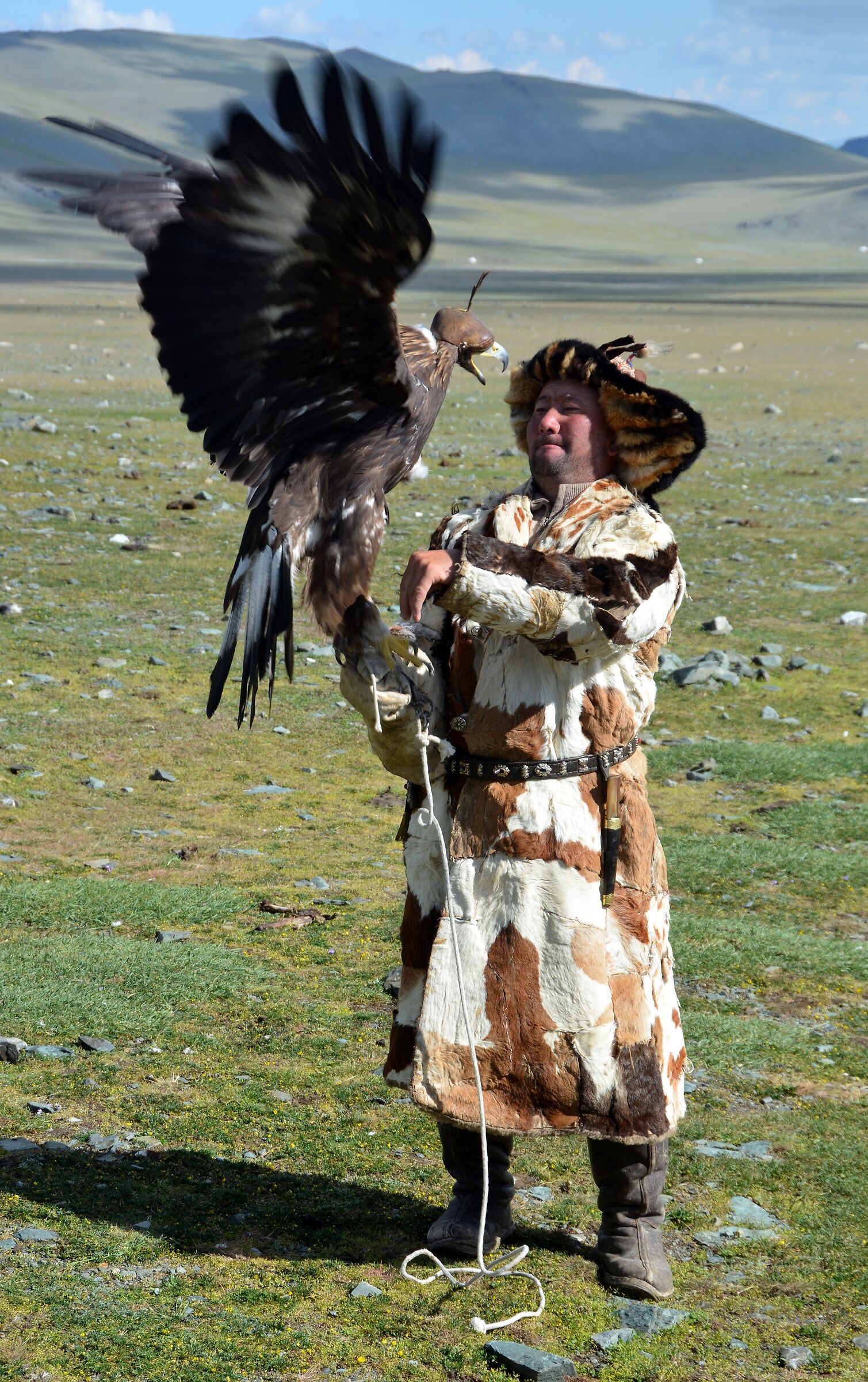 Mongolia Provincia di Bajan-Ôlgij Cacciatore di aquile...