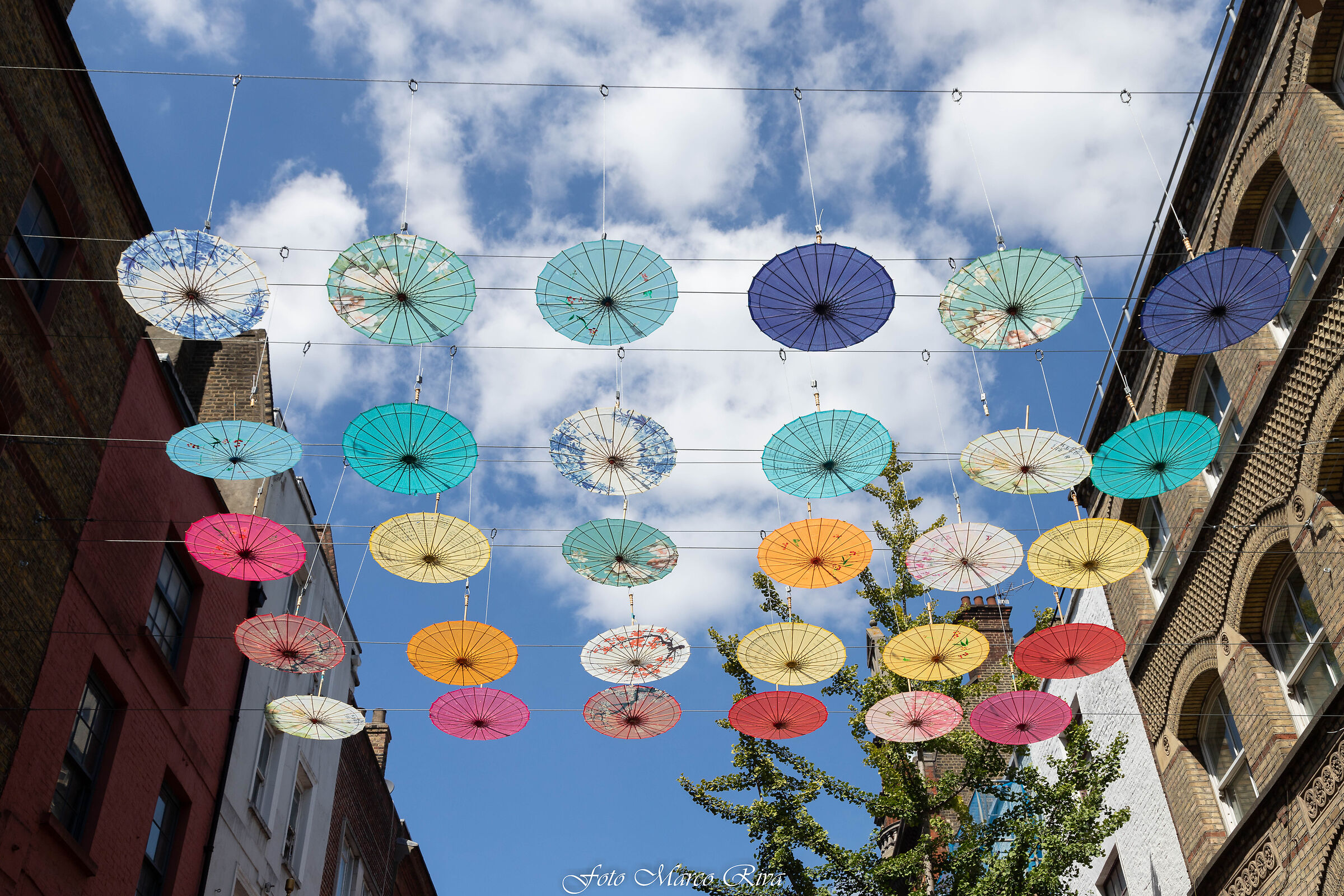Chinese umbrellas...