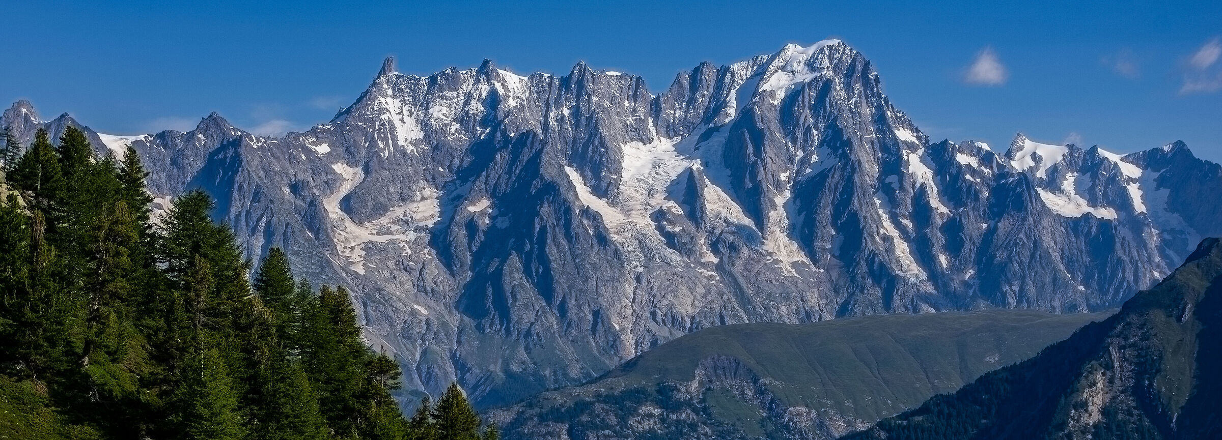 Mont Blanc Massif...