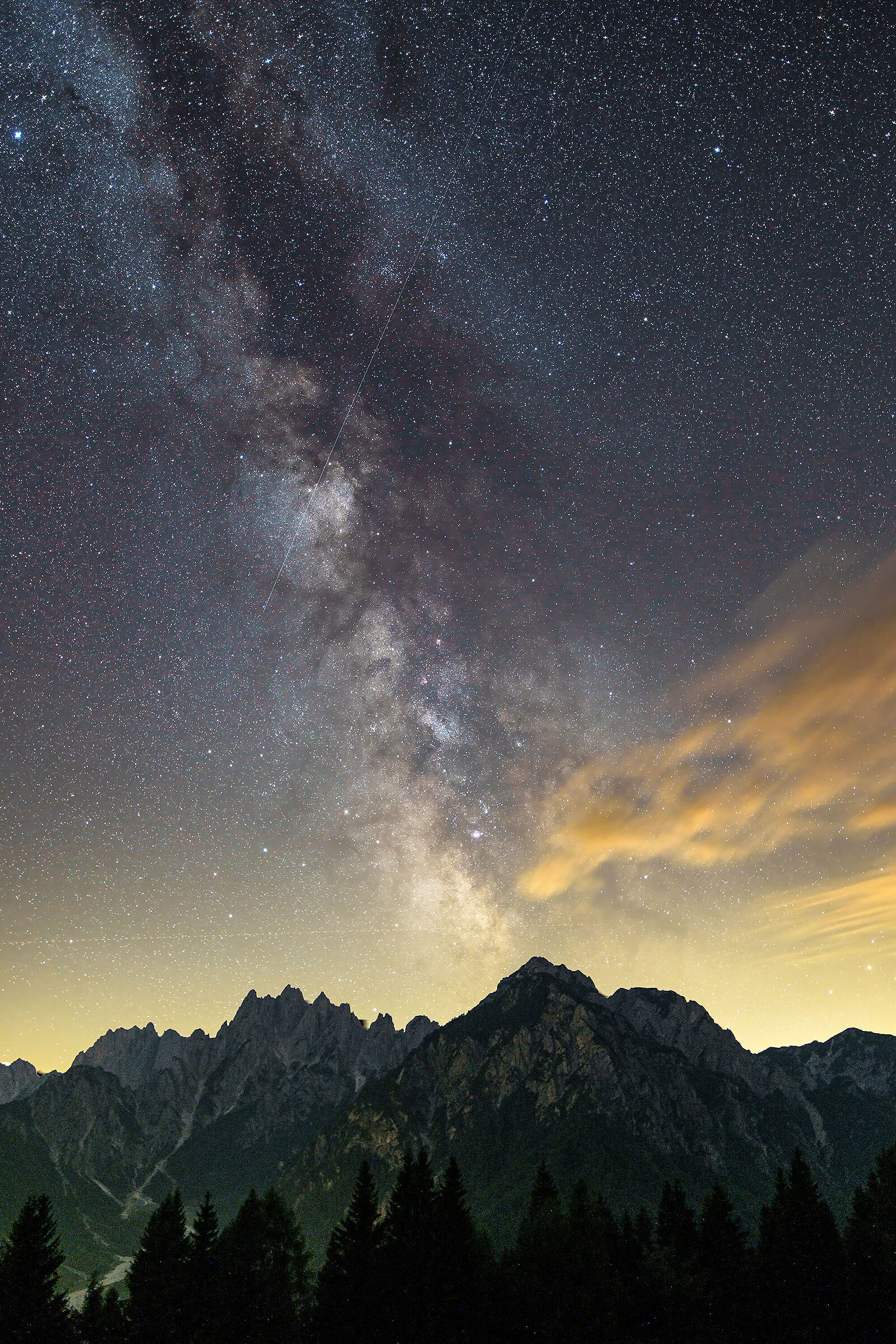 Night in the Carnic Alps...