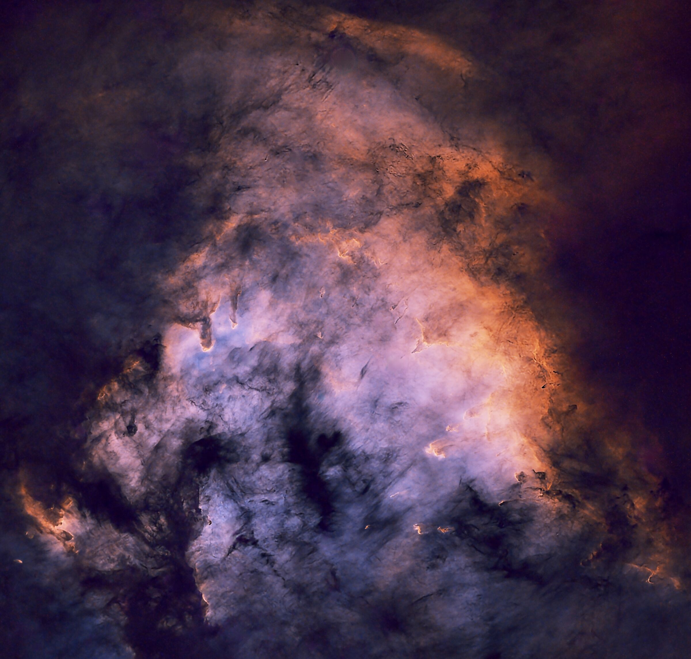 ngc7822 nebulosa ad emissione nel Cefeo...
