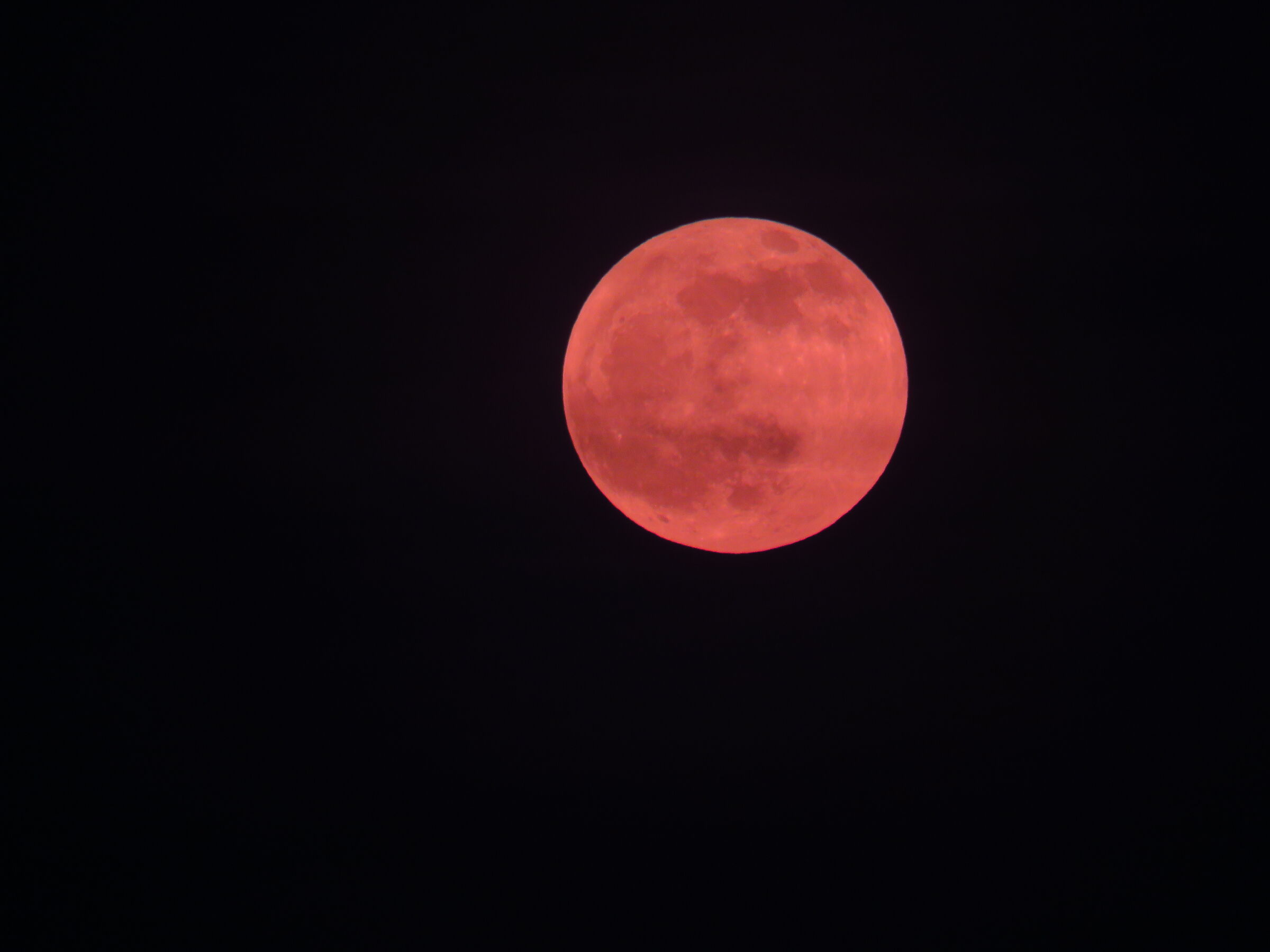 Red moon...