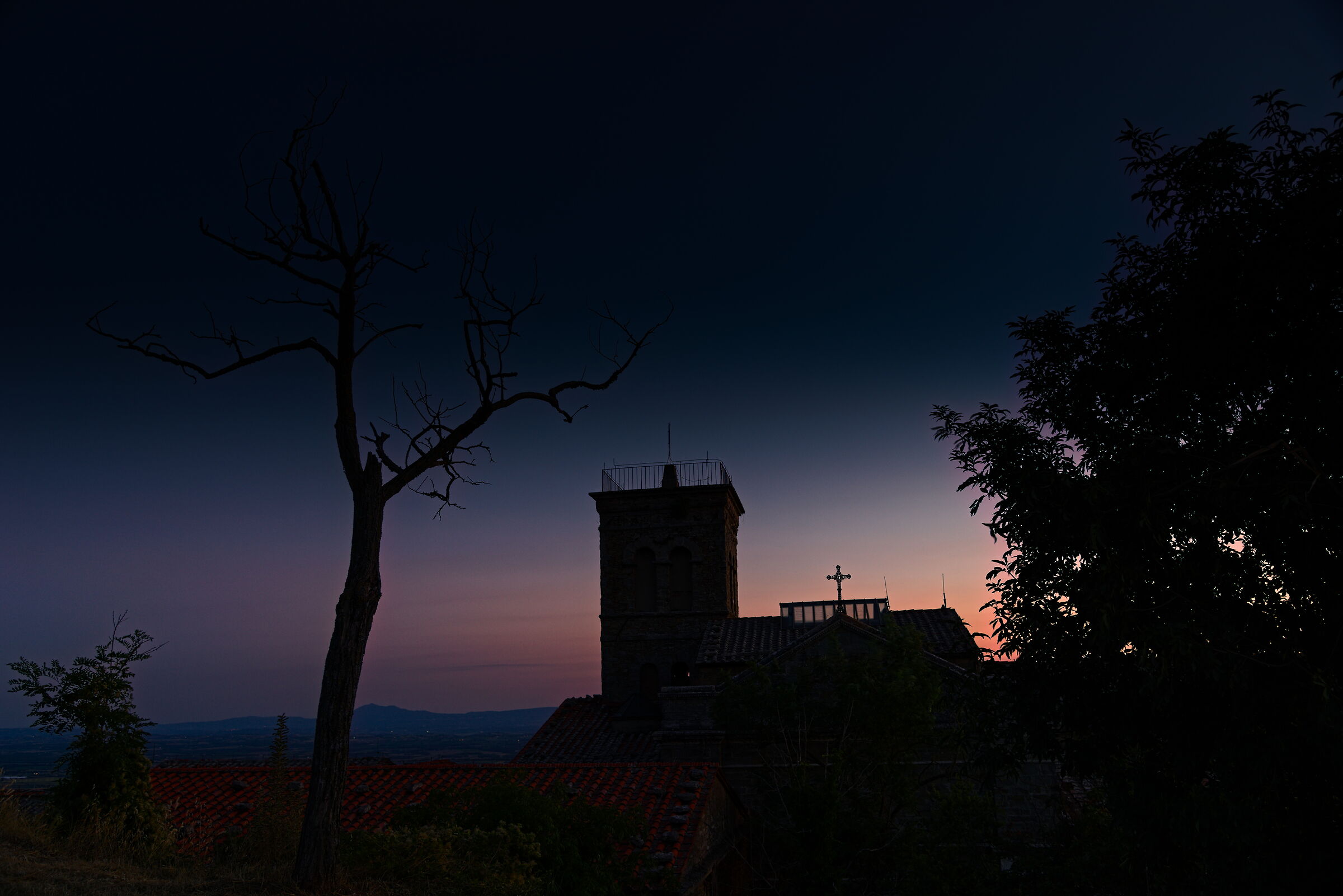 Un tramonto a Cortona...